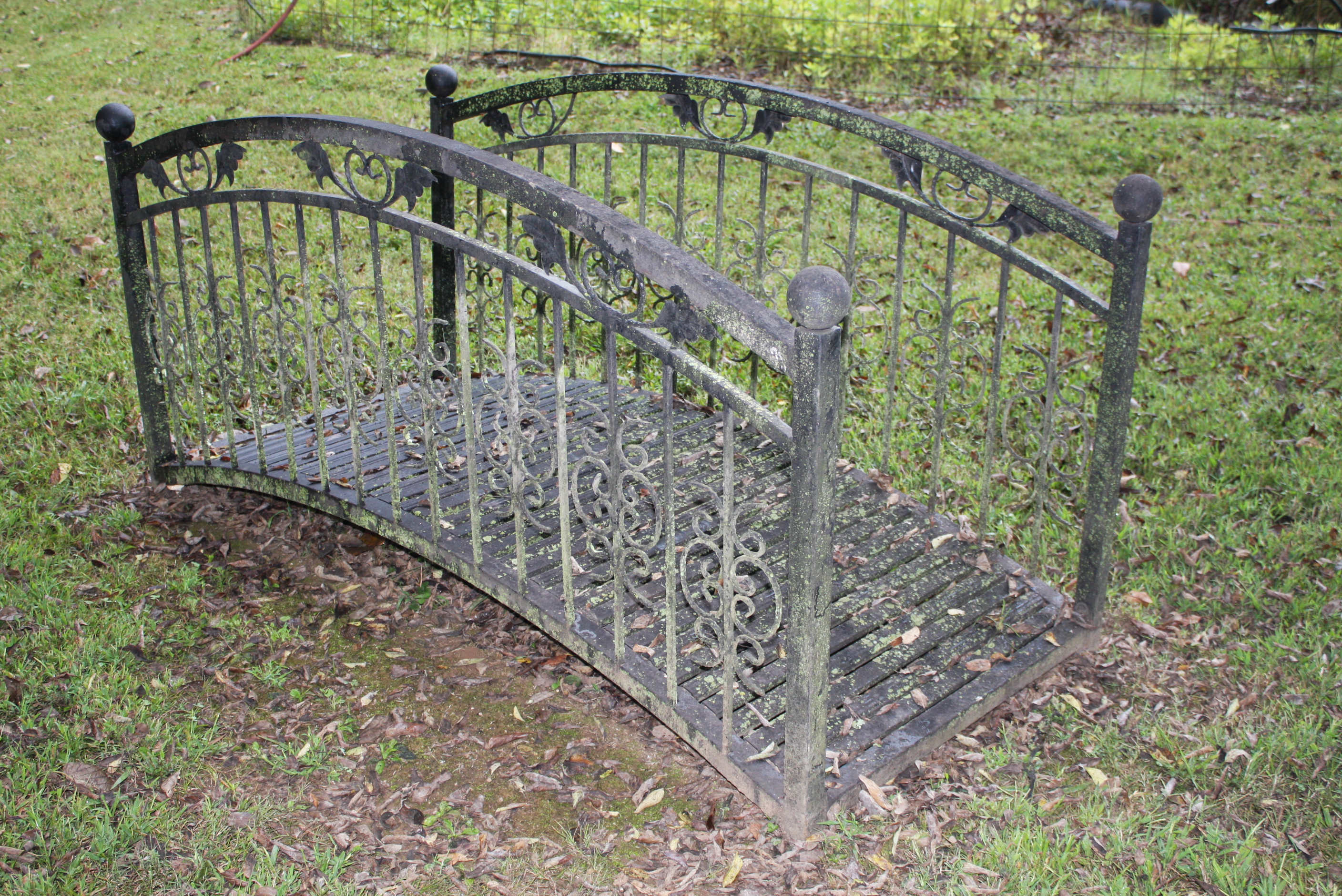 Decorative Metal Garden Bridge