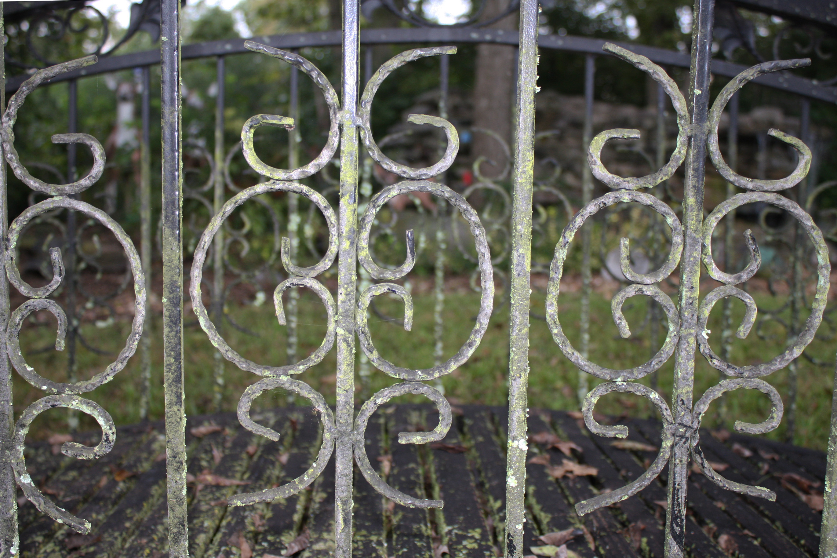 Decorative Metal Garden Bridge