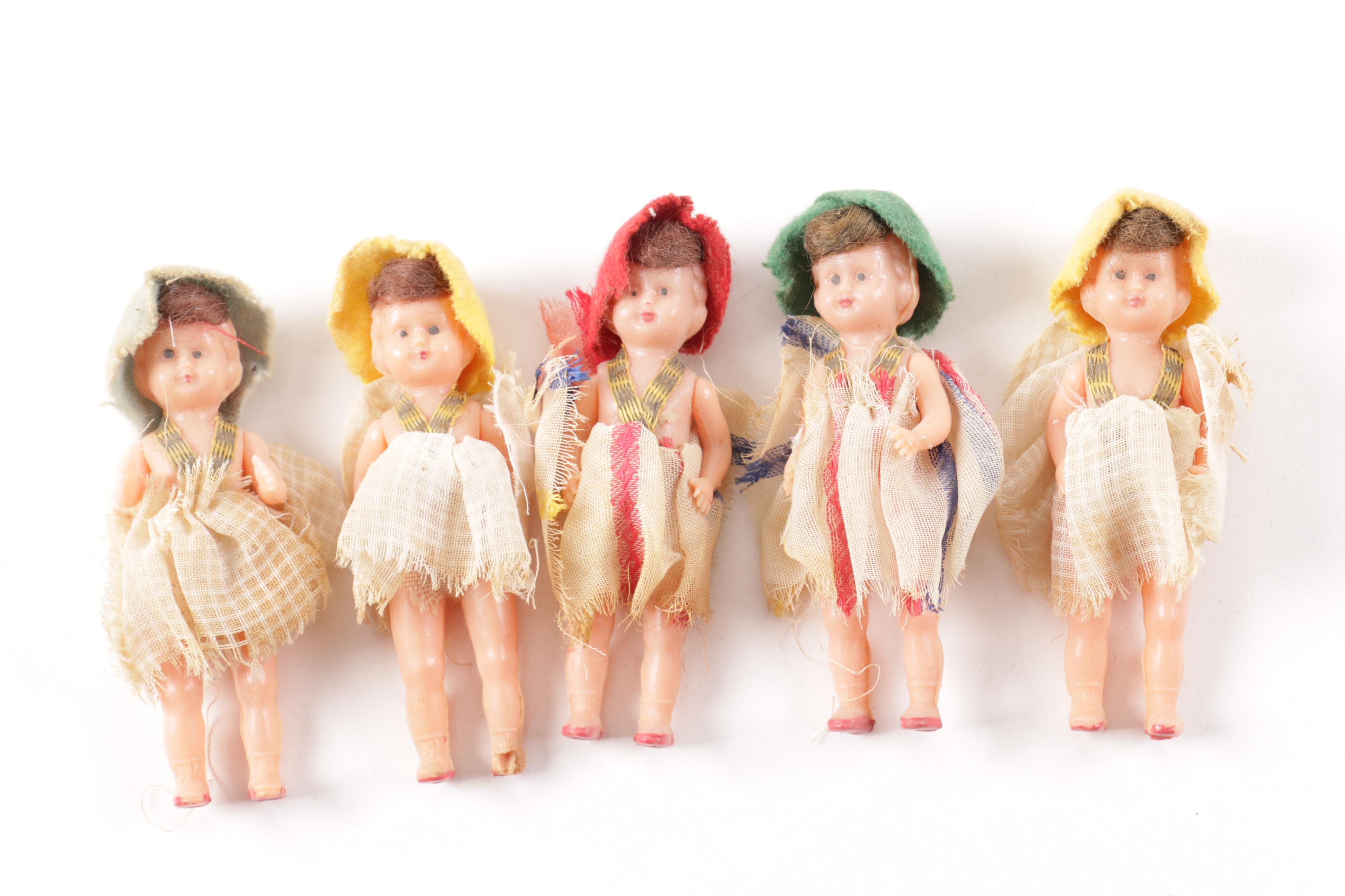 Vintage Composition and Plastic Dolls