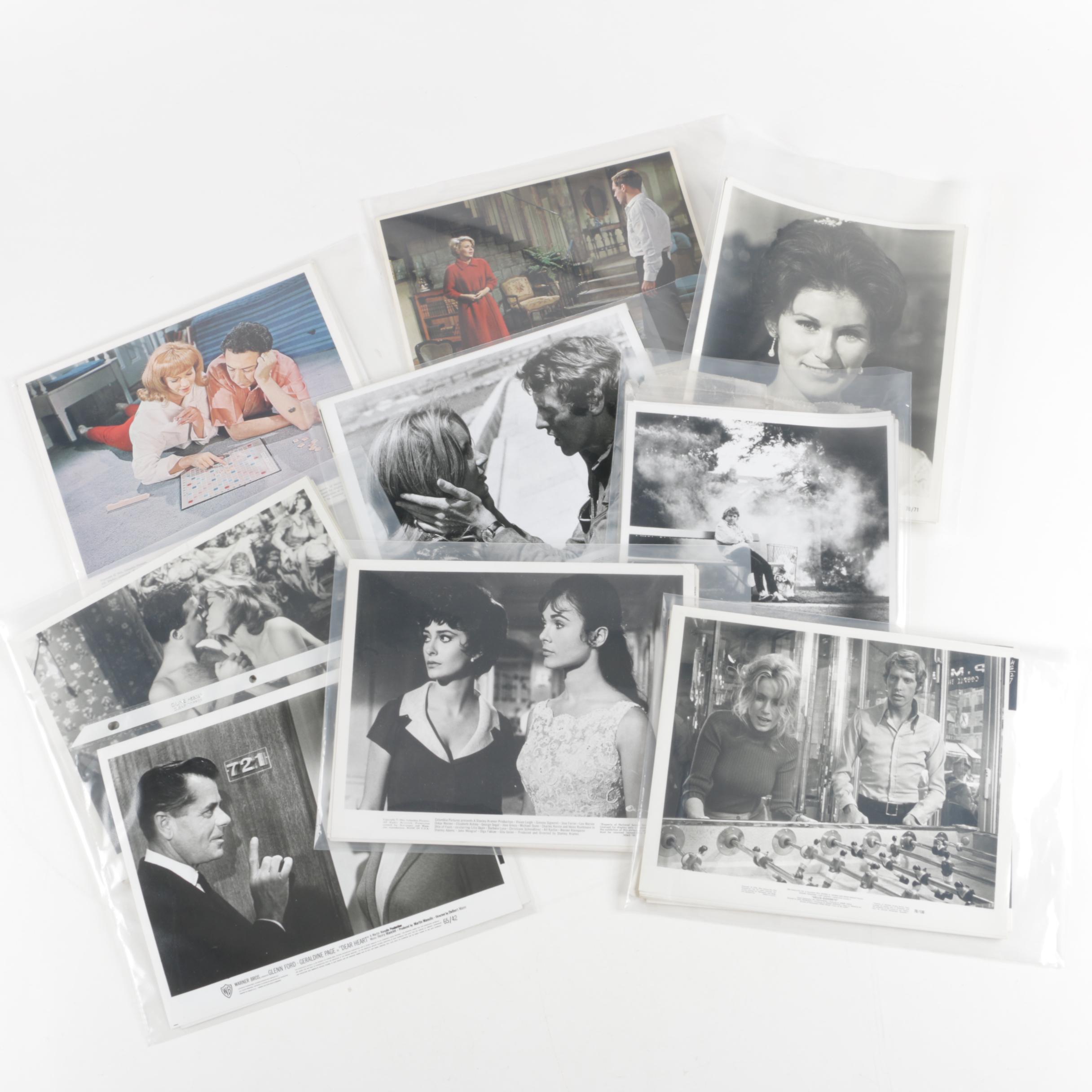 Assorted Vintage Lobby Cards Featuring Dustin Hoffman