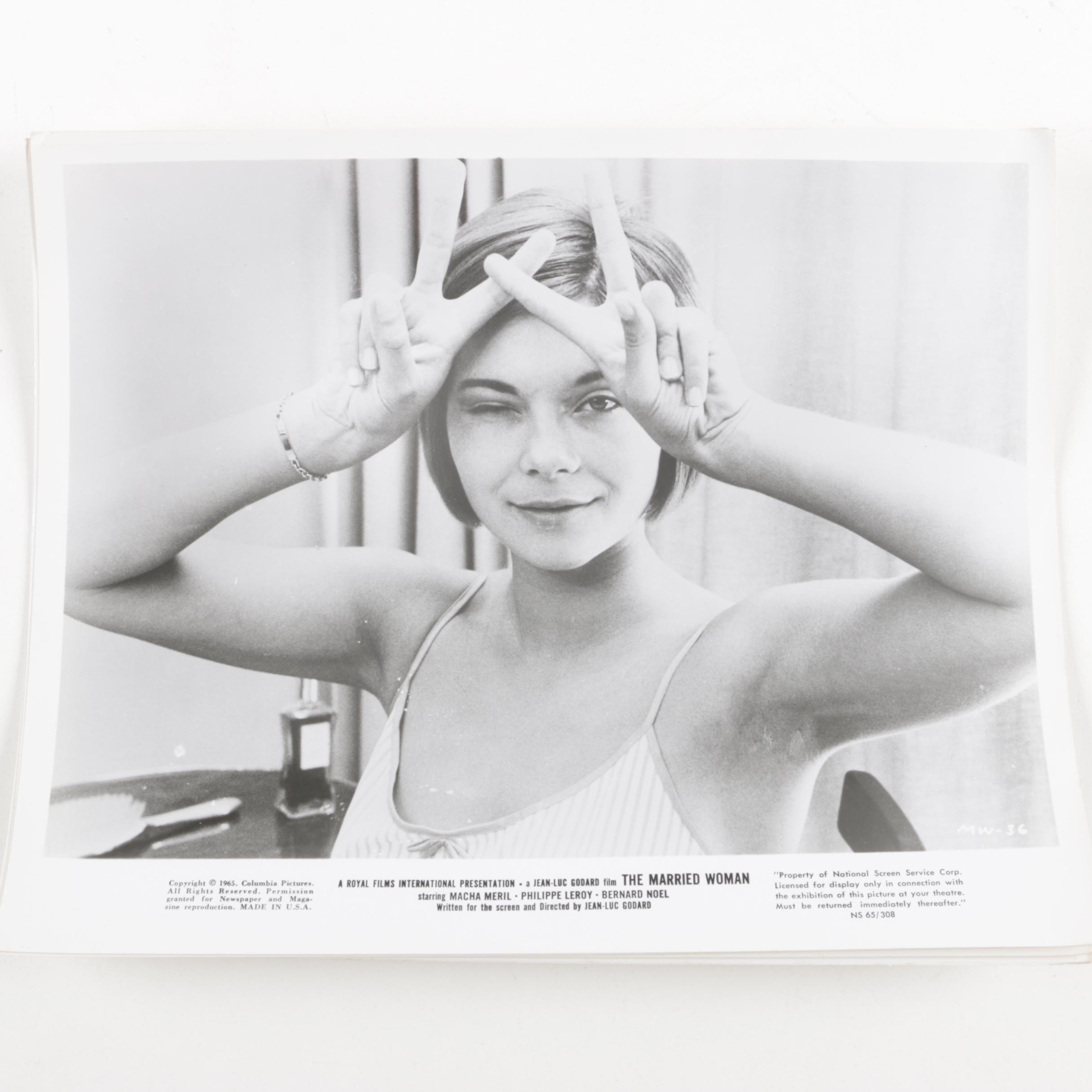 Assorted Vintage Lobby Cards Featuring Dustin Hoffman