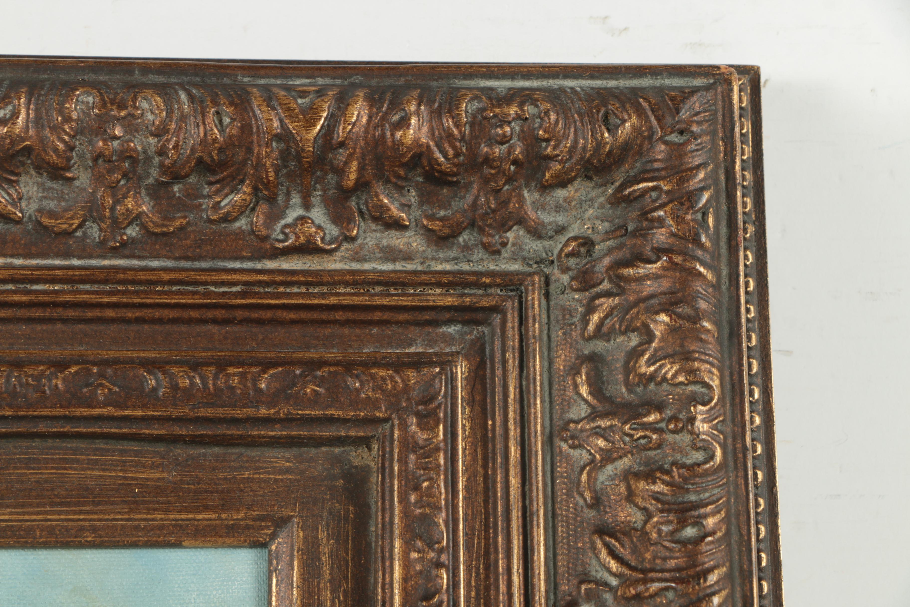 Eleanor T. Whitesides Oil Painting on Canvas of Bird