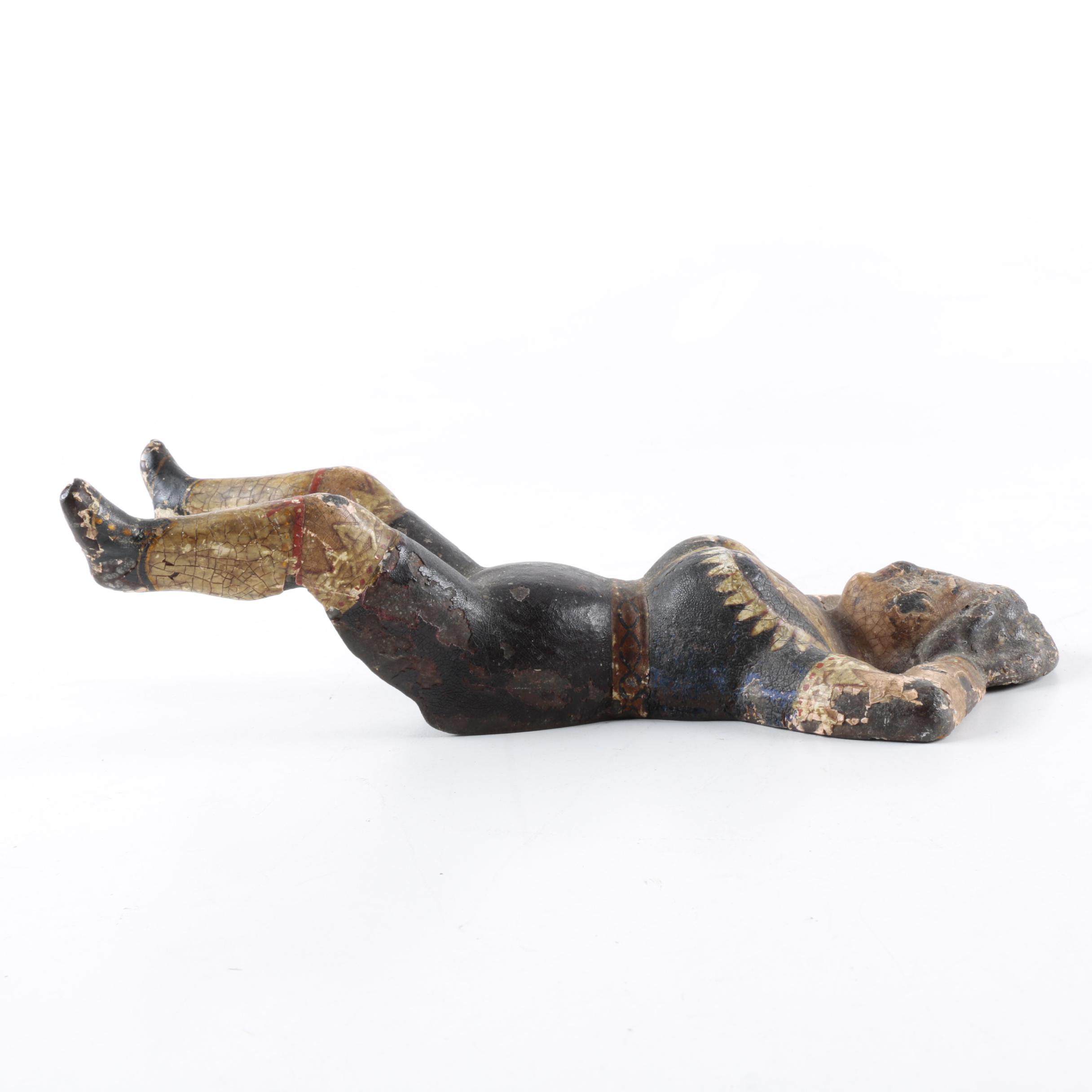 Vintage "Naughty Nellie" Cast Iron Boot Jack