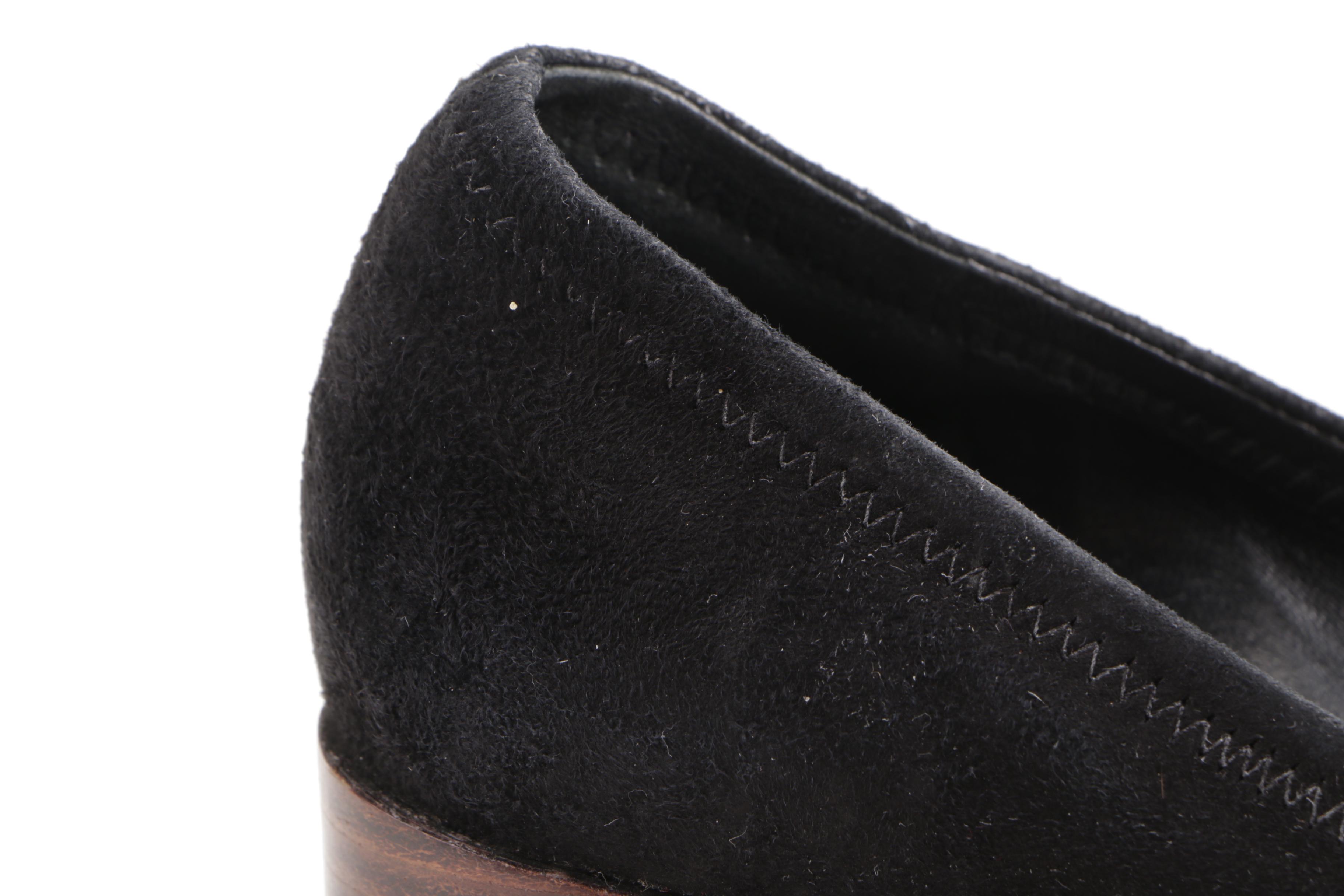 Tory Burch Black Leather Pumps