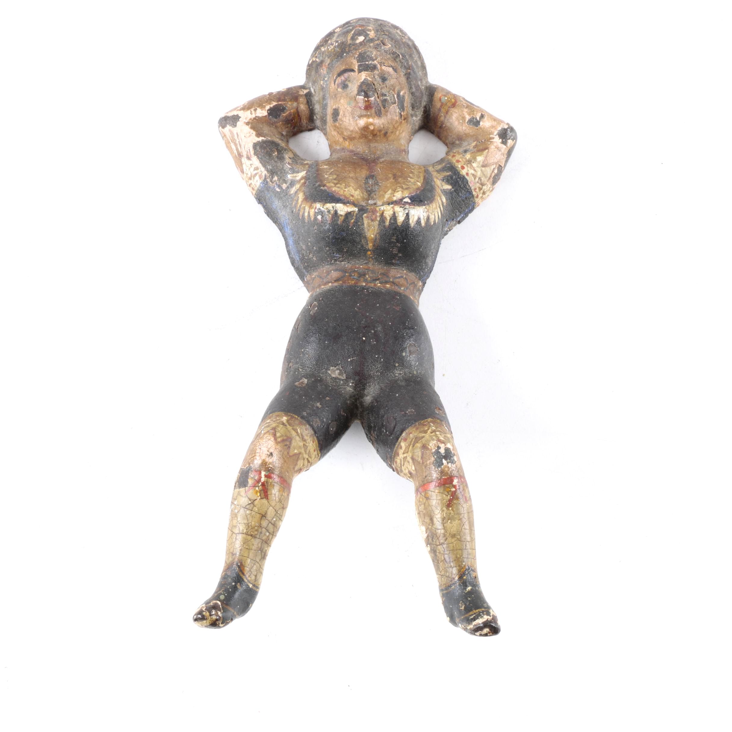 Vintage "Naughty Nellie" Cast Iron Boot Jack