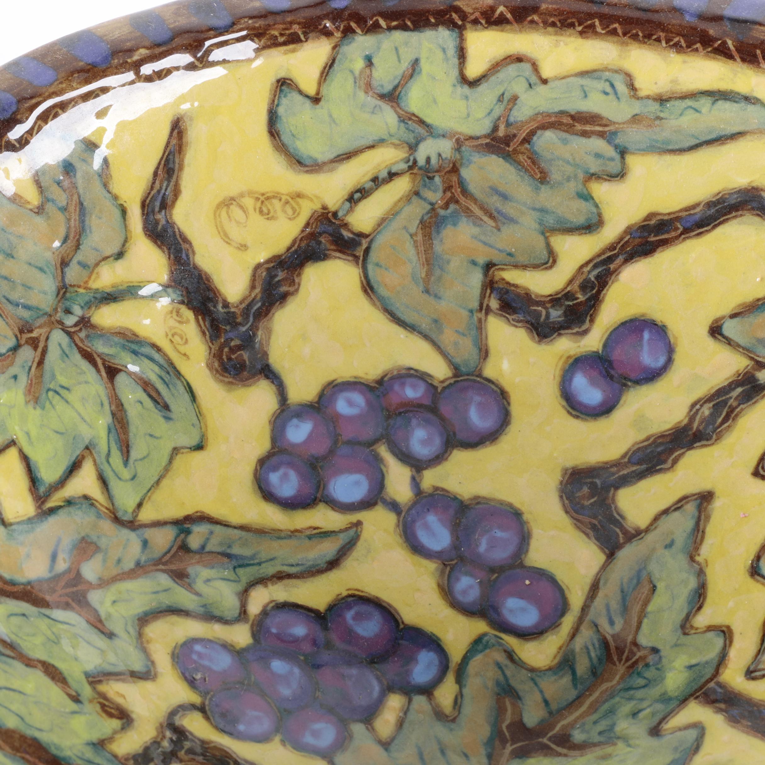 Handbuilt Stoneware Bowl with Stand