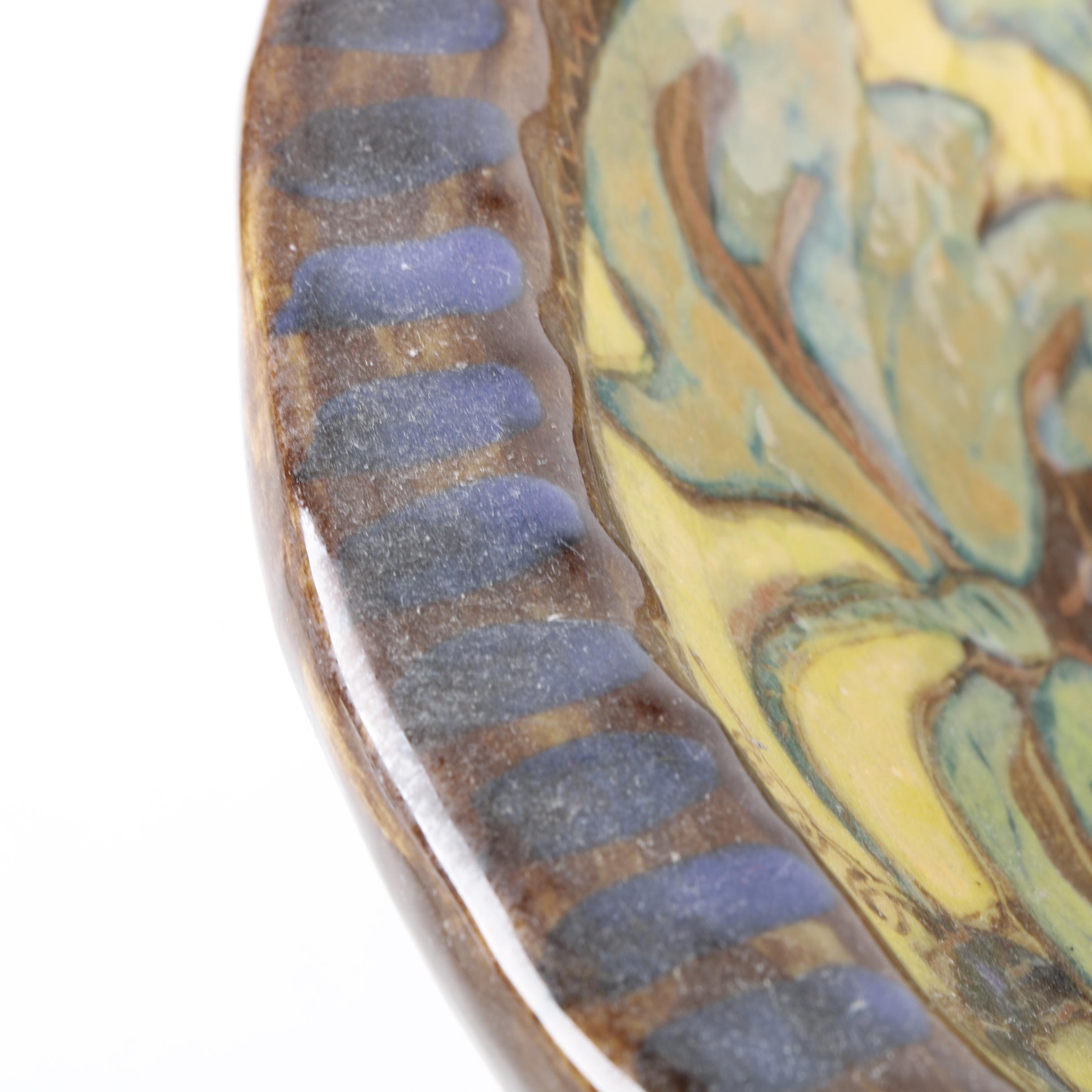 Handbuilt Stoneware Bowl with Stand