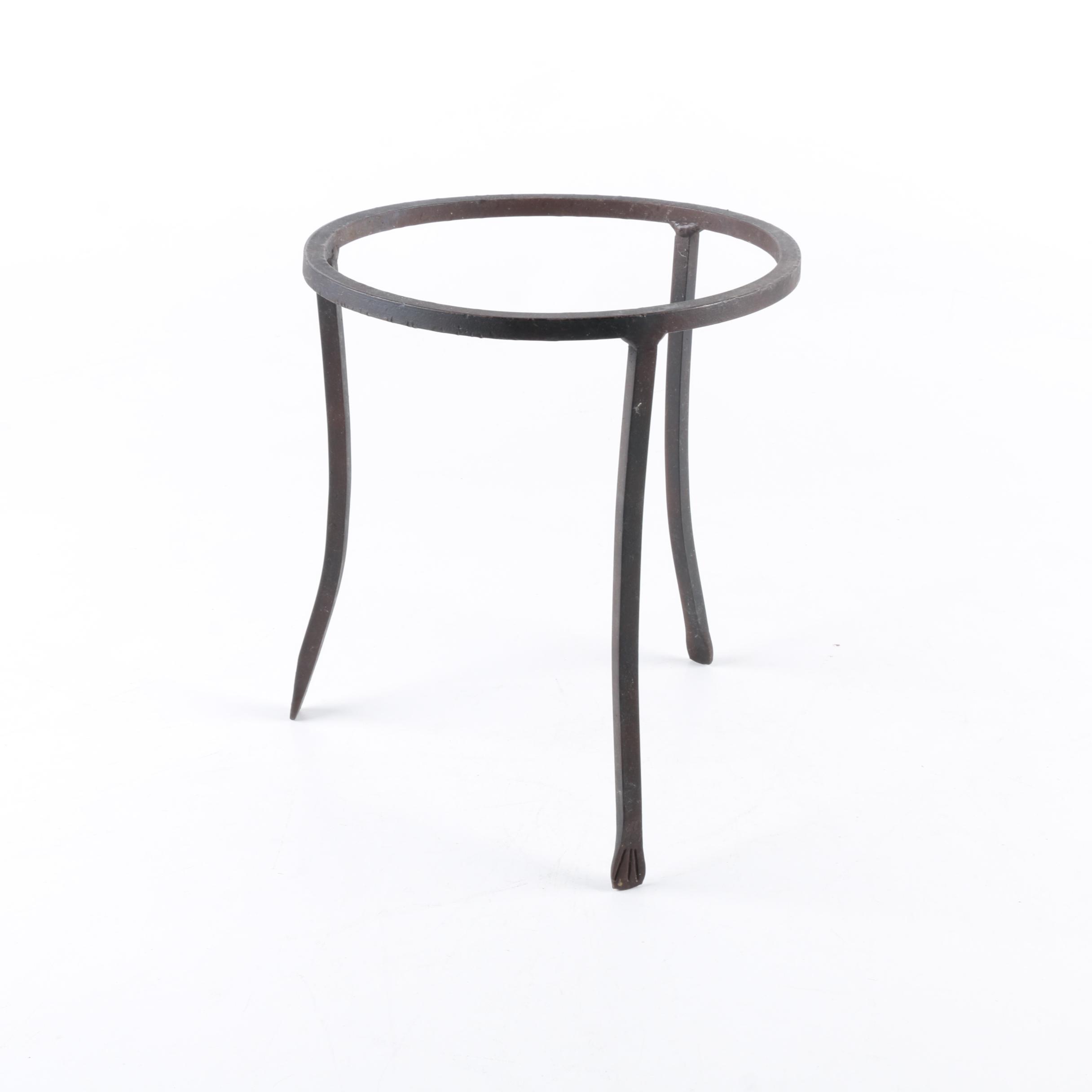 Handbuilt Stoneware Bowl with Stand