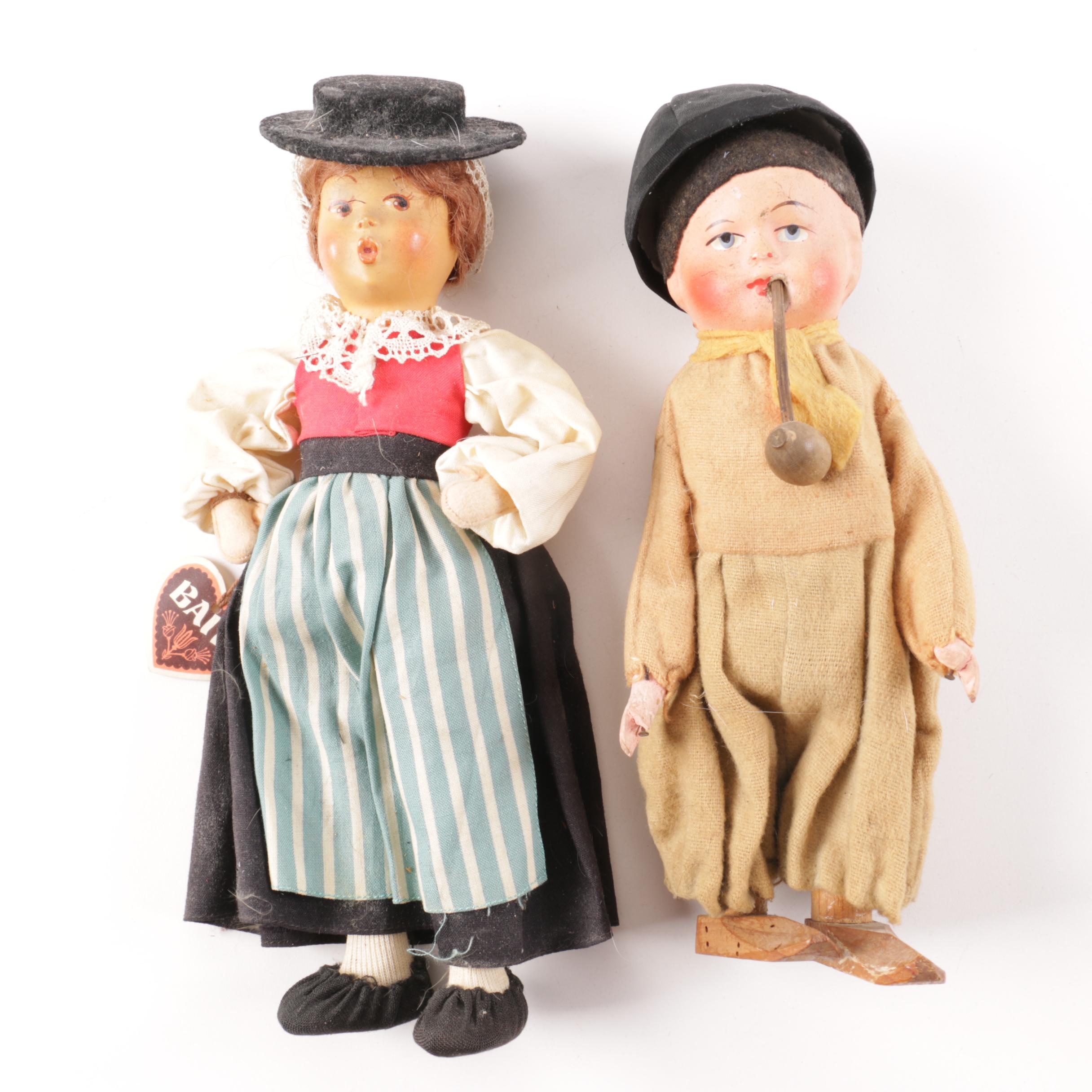 Antique and Vintage Cloth and Plastic Dolls