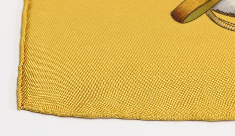 Vintage Hermès "Jumping" by Philippe Ledoux Silk Scarf