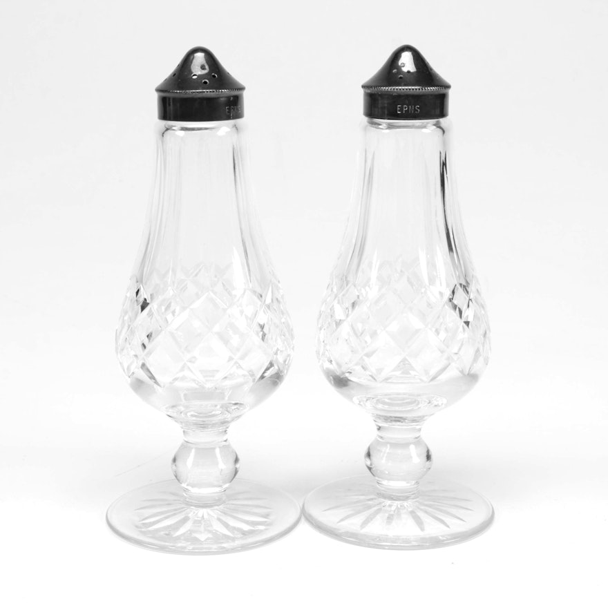 Waterford Crystal "Lismore" Salt and Pepper Shakers