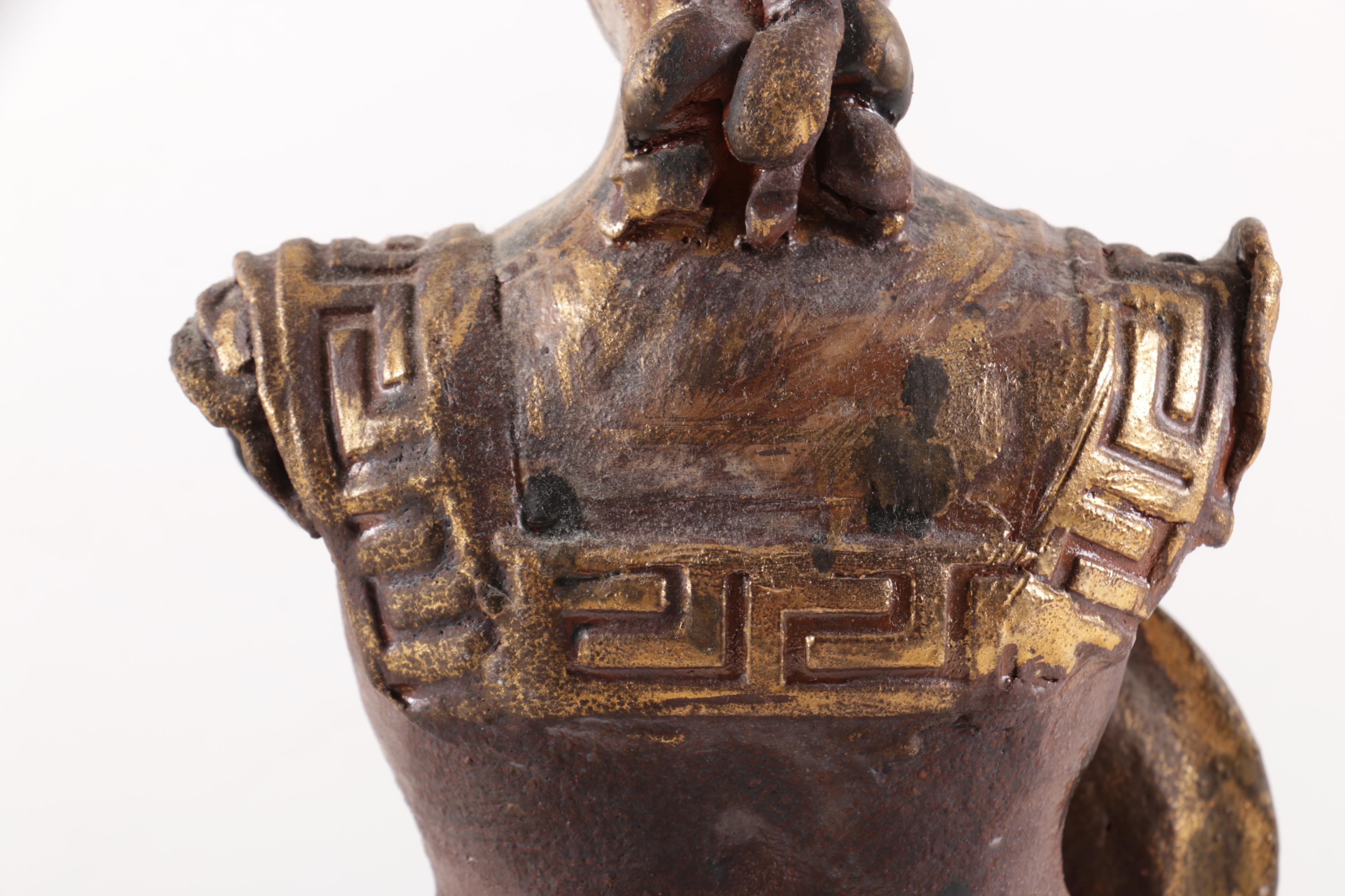 African Figural Candle Holder