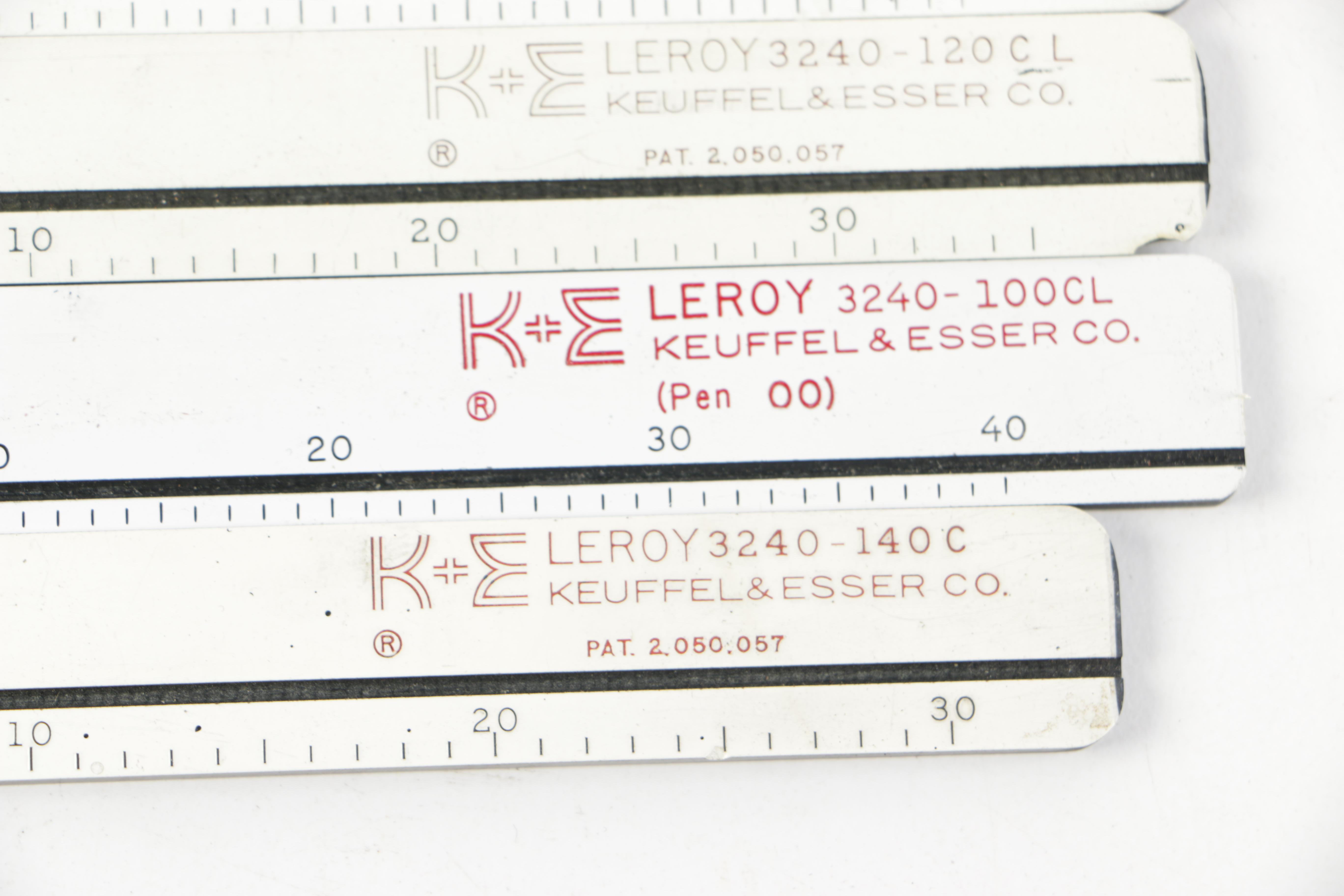 Vintage Leroy Lettering Set by Keuffel & Esser Company in Case