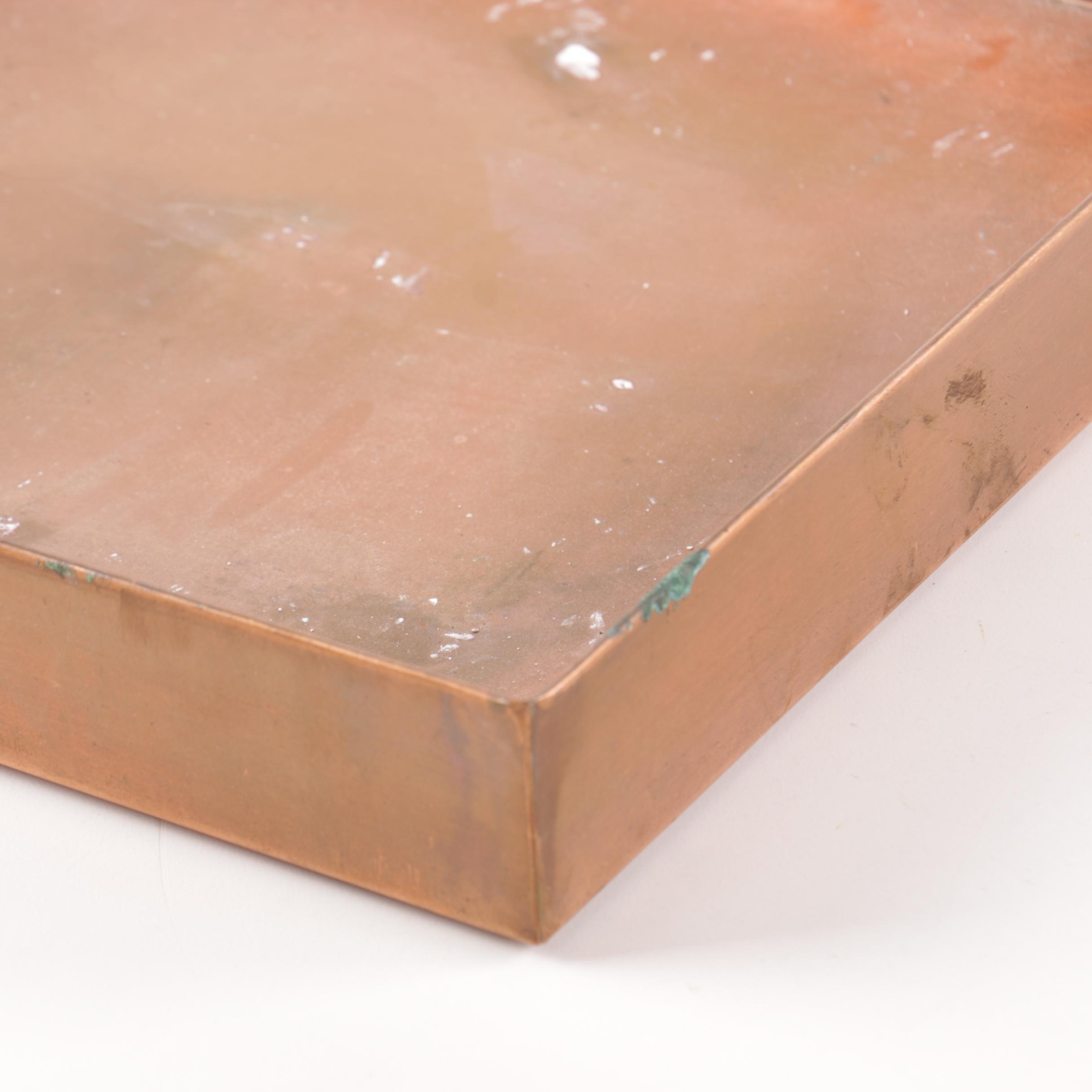 Assortment of Copper Trays