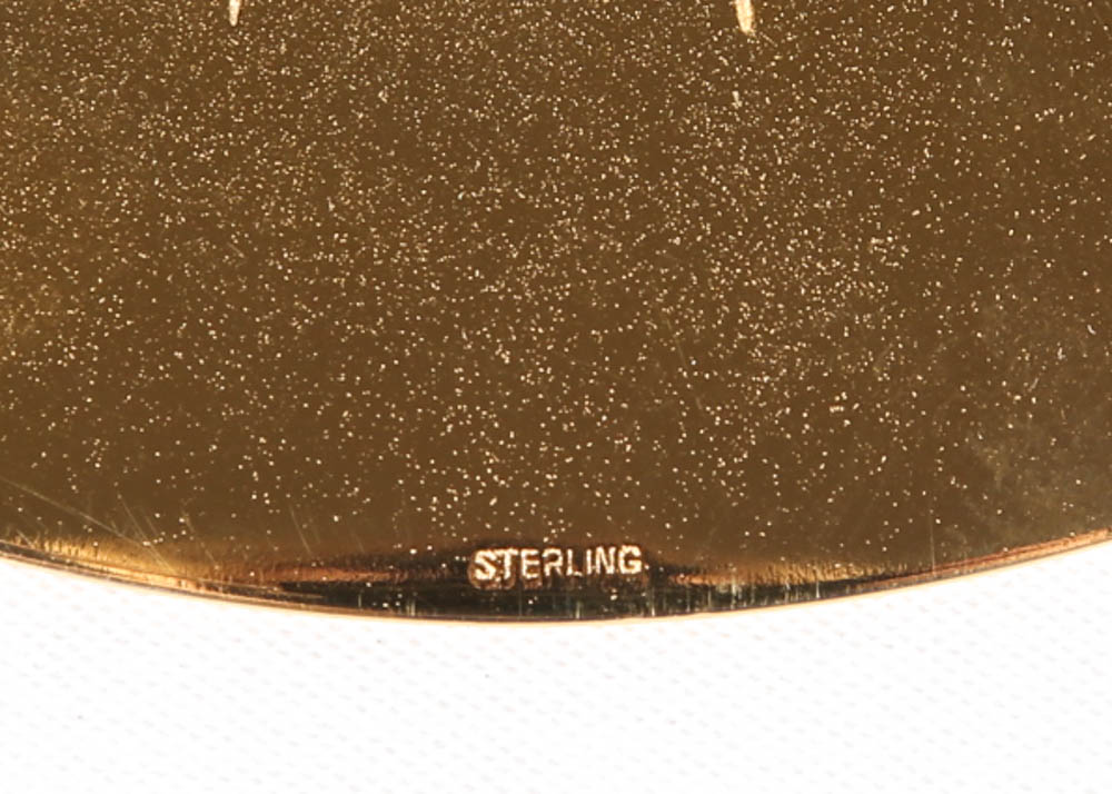 Silver Gilt IHS Communion Paten