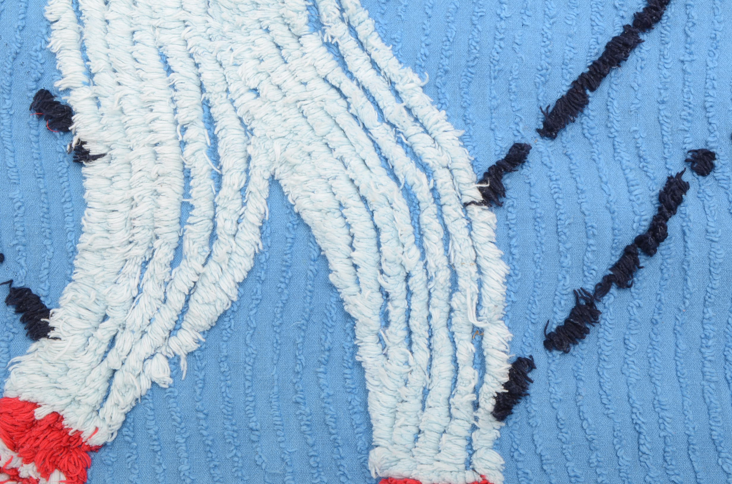 1950s Rib-Chenille Baseball Theme Bedsread