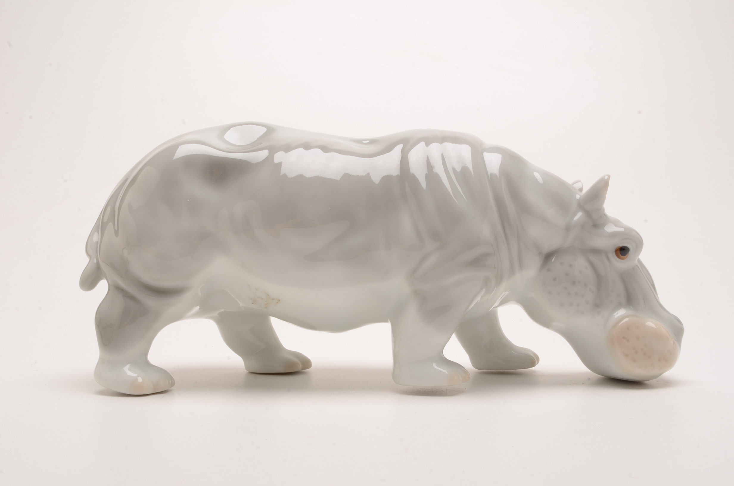 Assorted Hippopotamus Figurines, Including Goebel