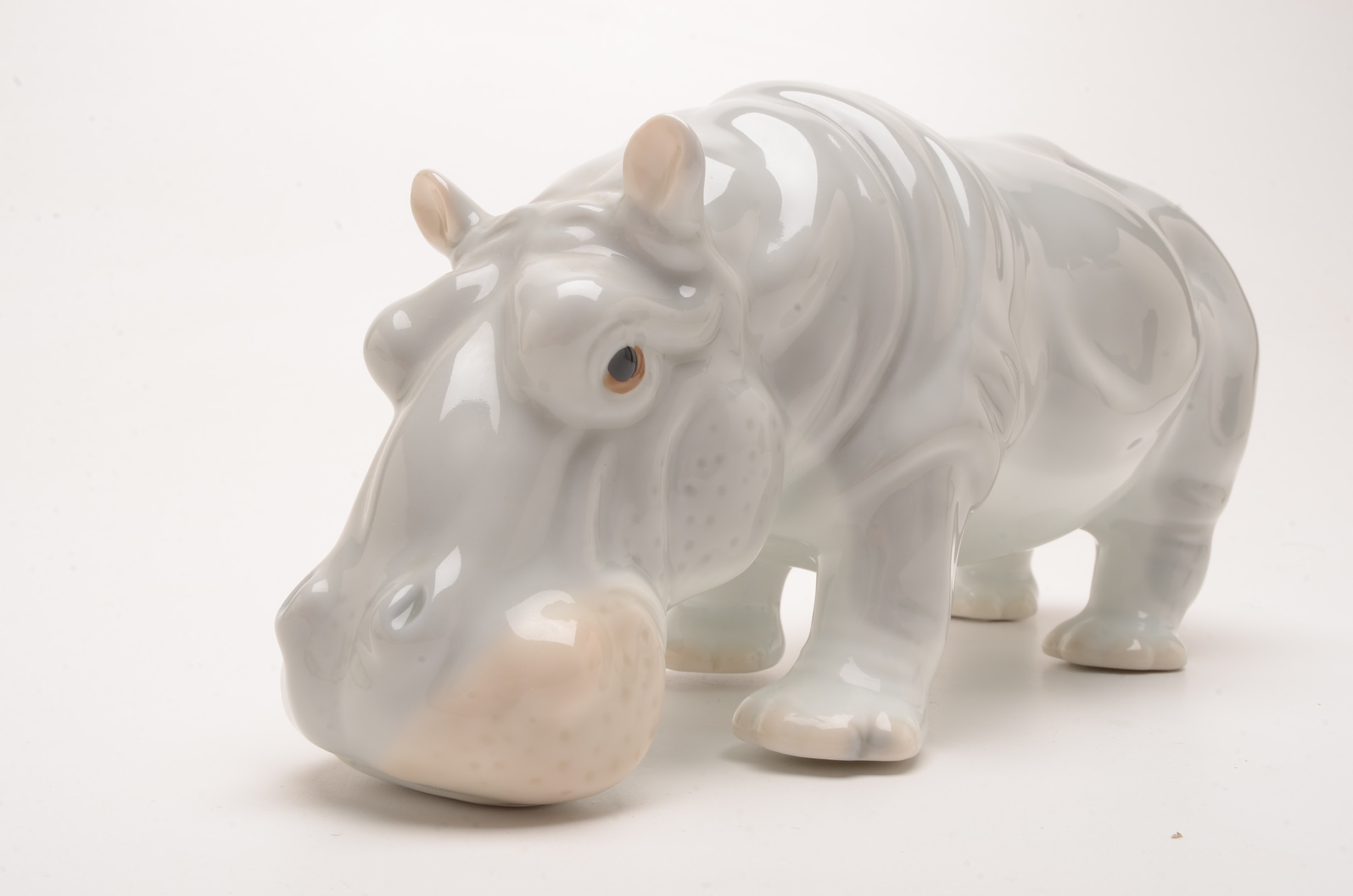 Assorted Hippopotamus Figurines, Including Goebel