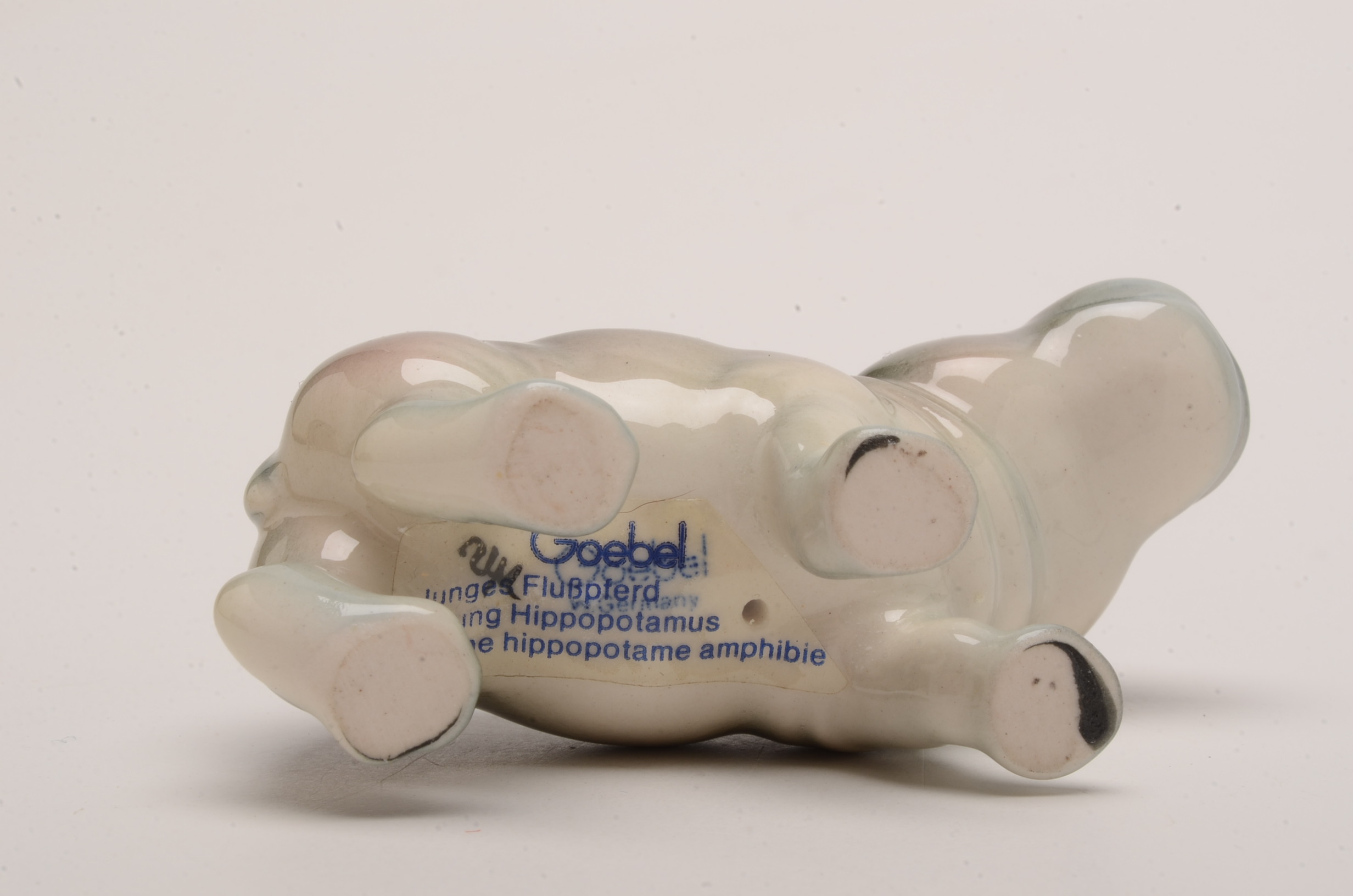 Assorted Hippopotamus Figurines, Including Goebel