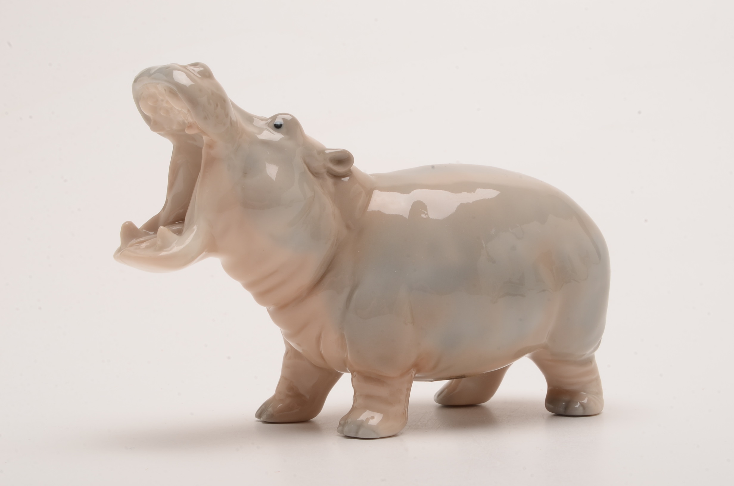 Assorted Hippopotamus Figurines, Including Goebel