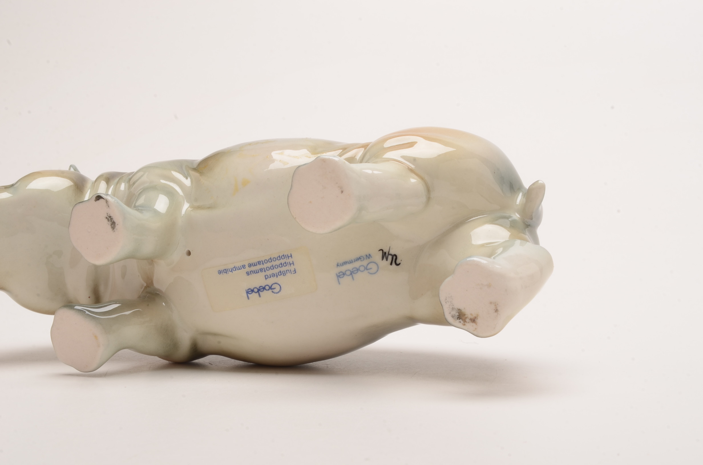 Assorted Hippopotamus Figurines, Including Goebel