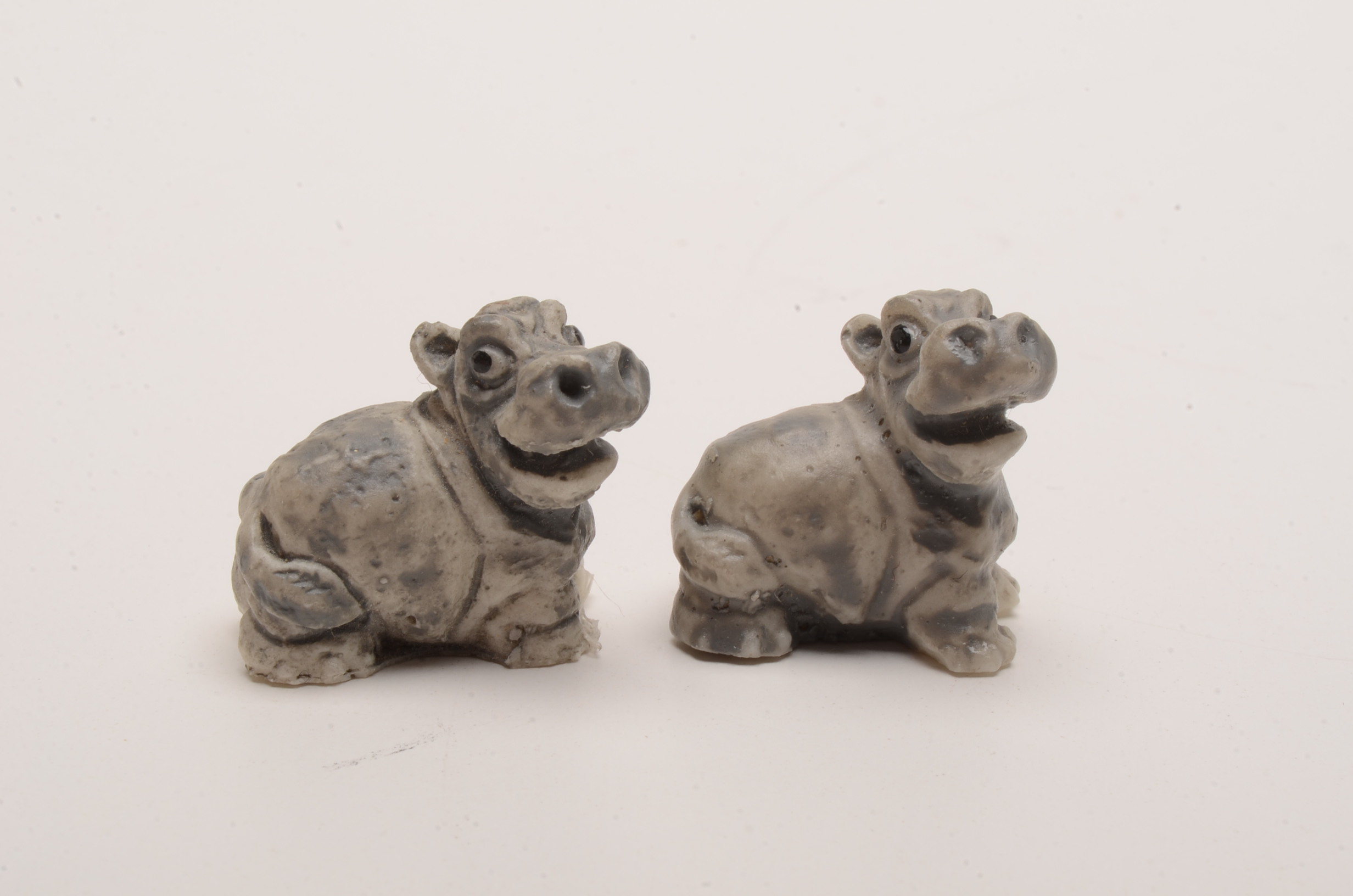 Assorted Hippopotamus Decor, Including Freeman McFarlin by Anthony Planter