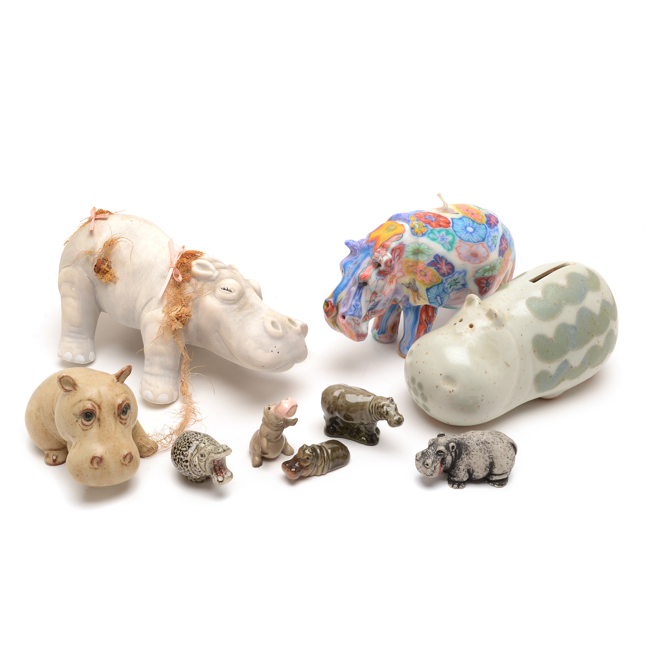 Assorted Hippopotamus Decor