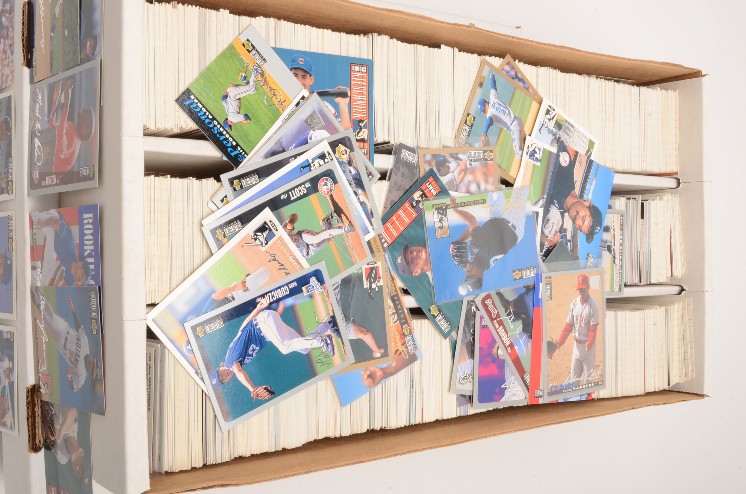 Two Boxes Filled With 1980s-2000s Baseball Cards