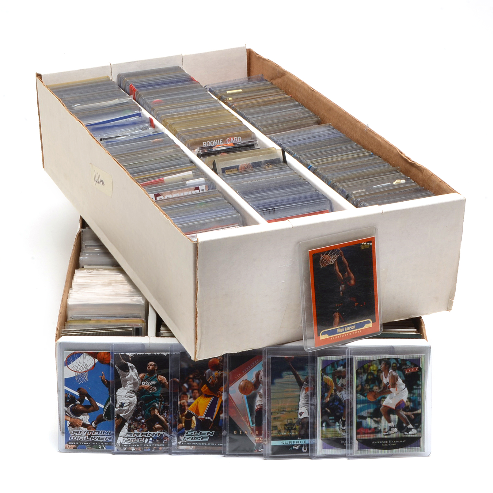 Assorted MLB Baseball, NFL Football and NBA Basketball Cards