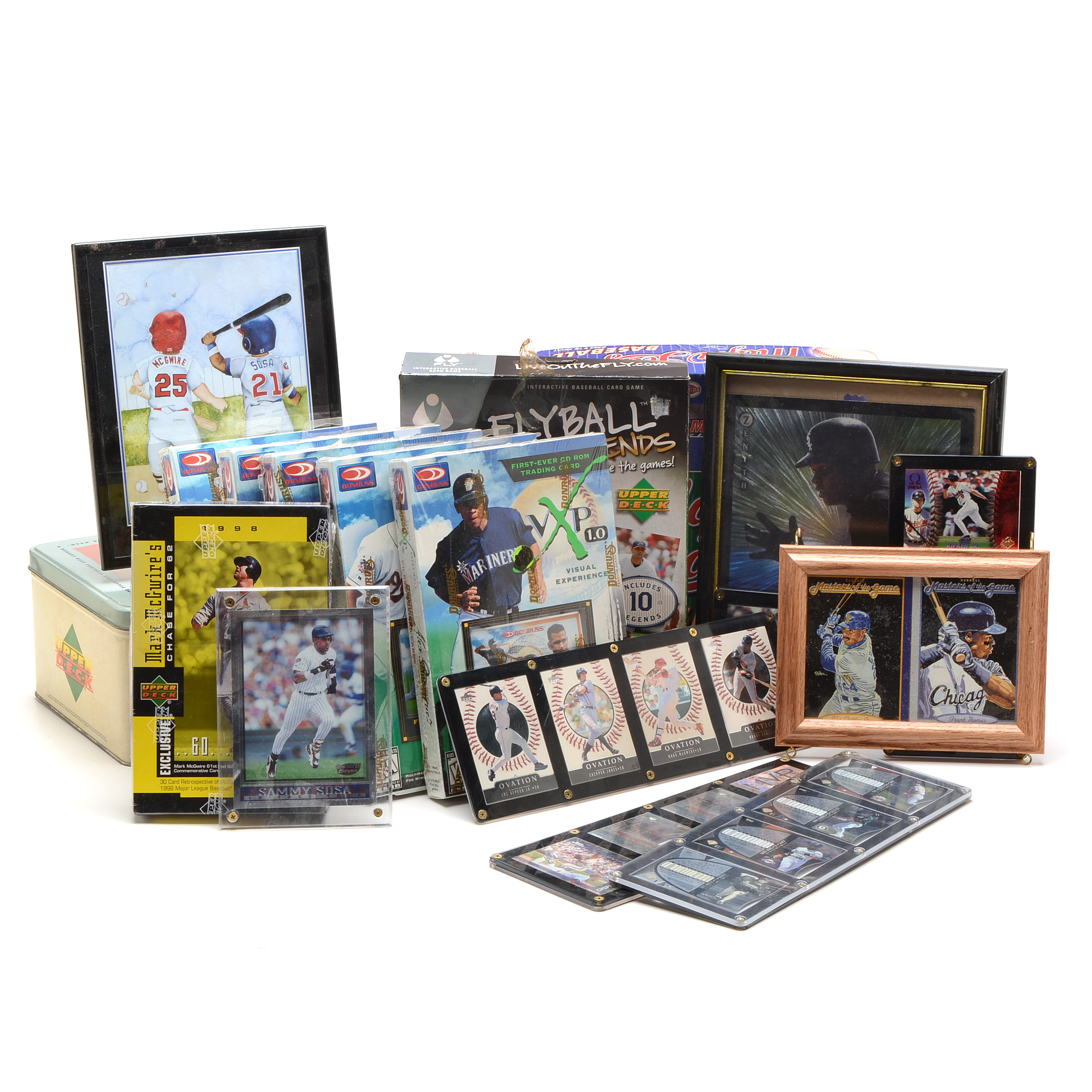 Assorted 1990s Baseball Collectibles