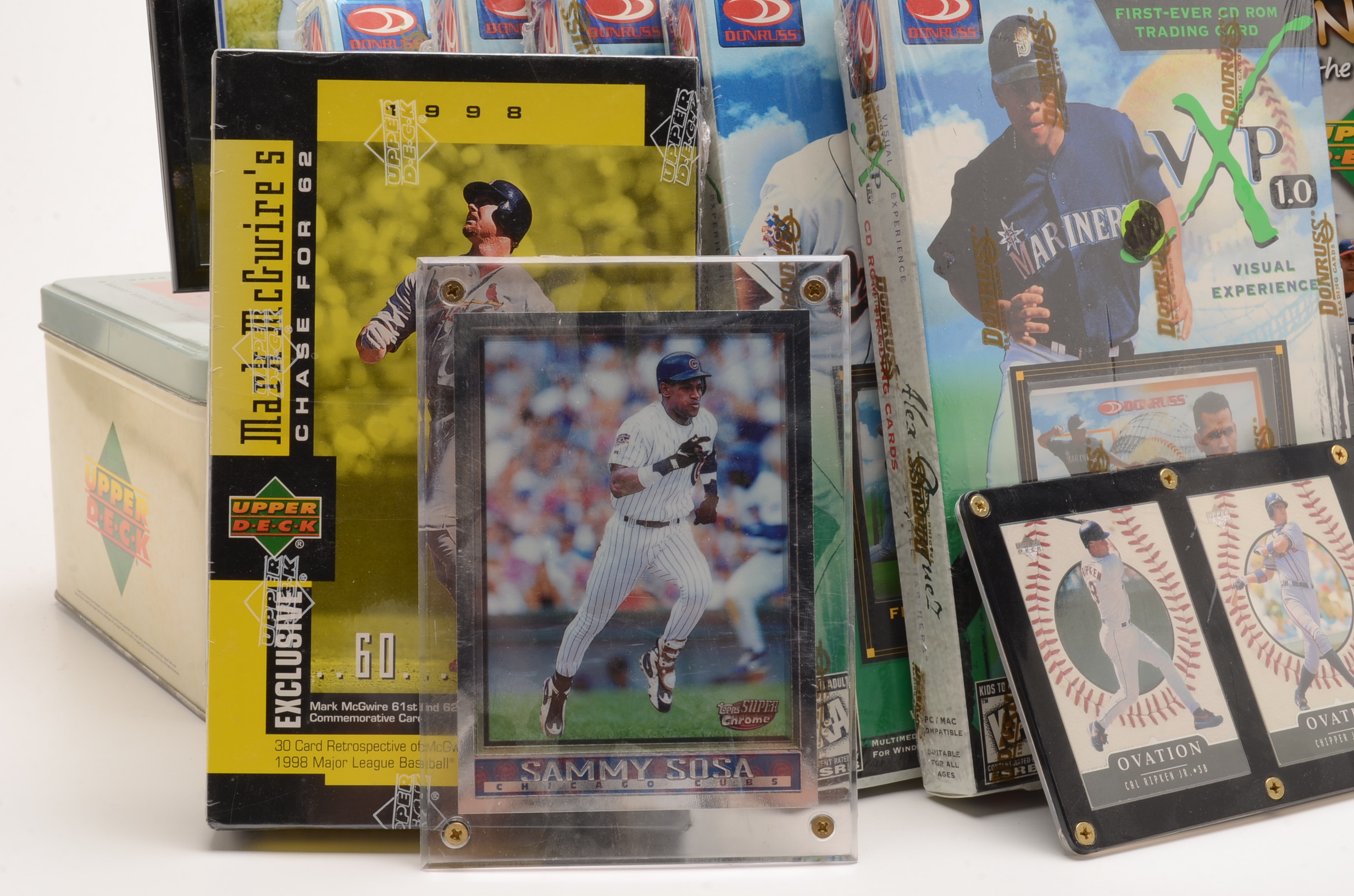 Assorted 1990s Baseball Collectibles