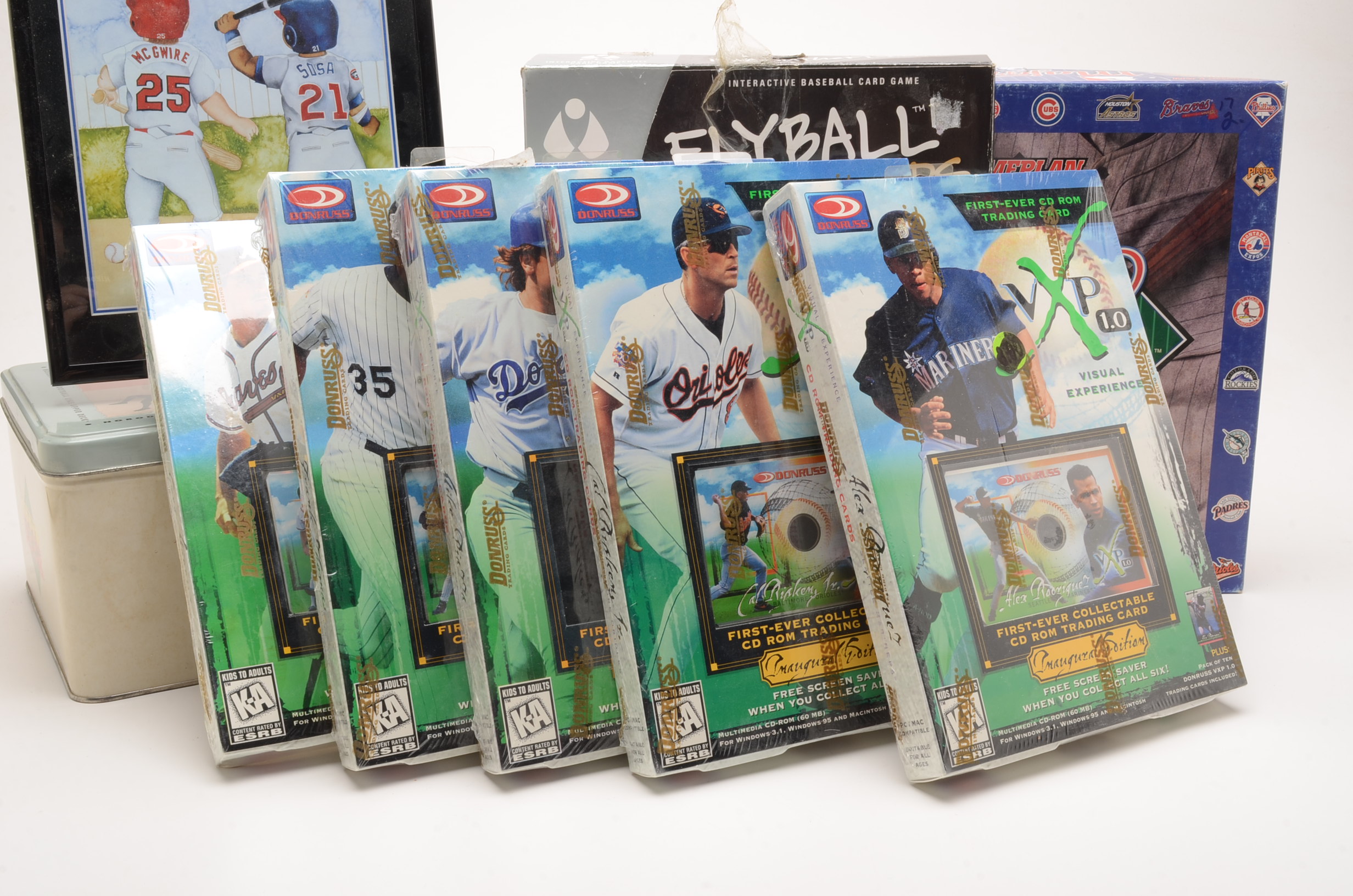 Assorted 1990s Baseball Collectibles