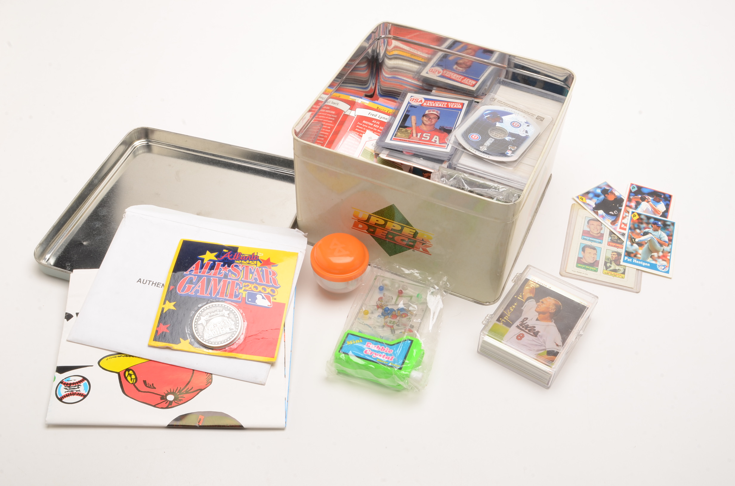 Assorted 1990s Baseball Collectibles