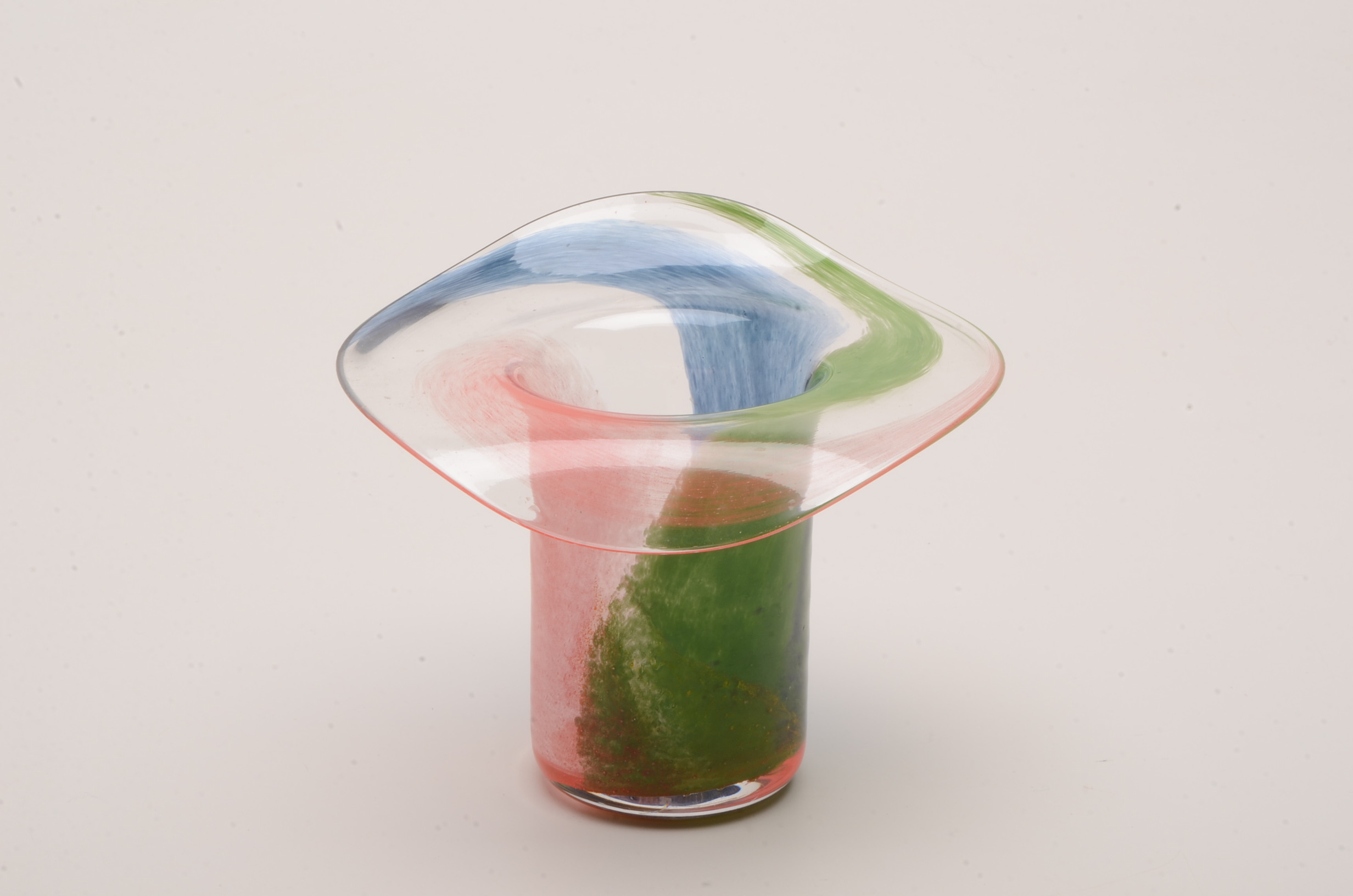 Vintage Norwegian Art Glass Vase