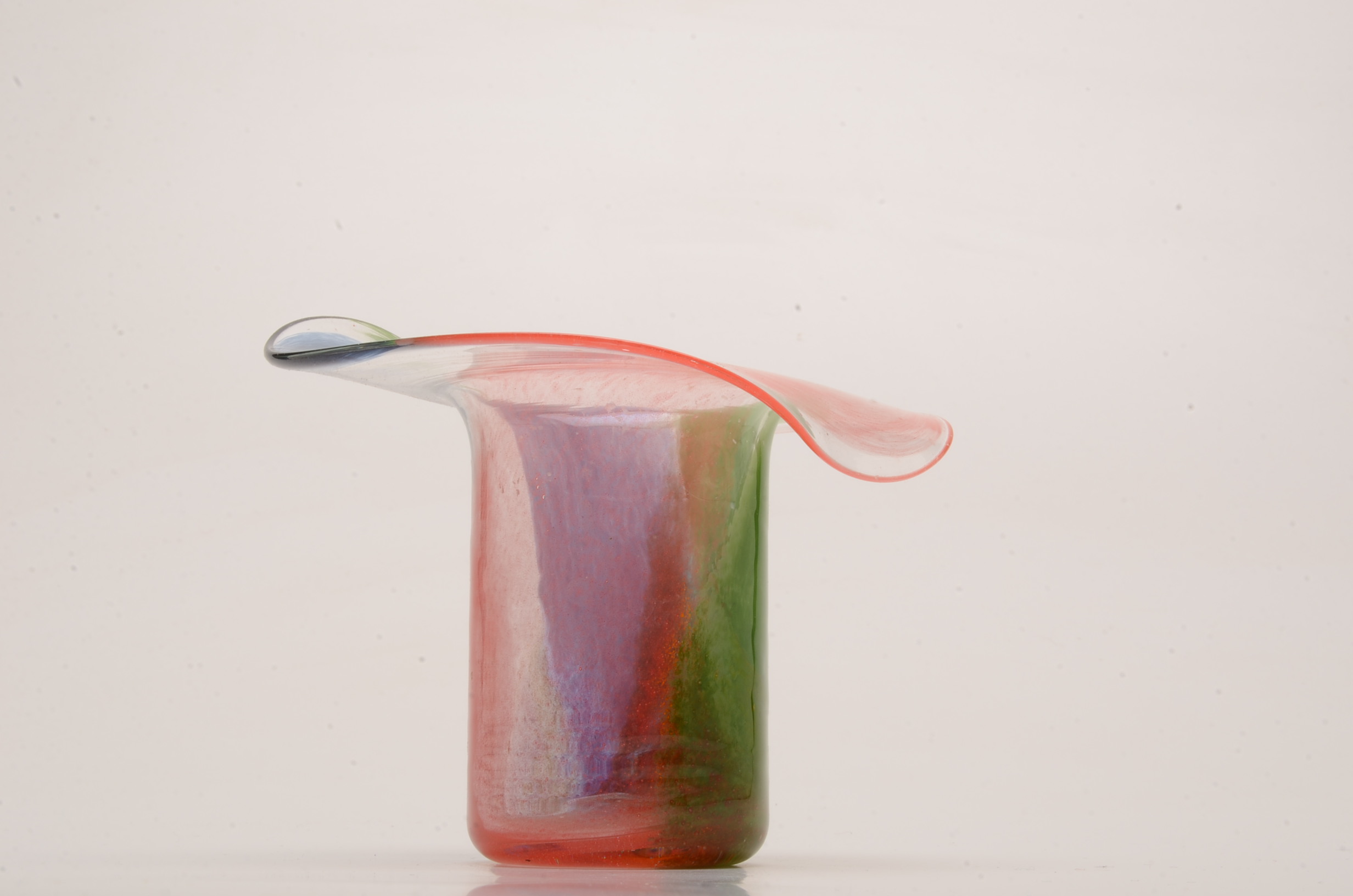 Vintage Norwegian Art Glass Vase