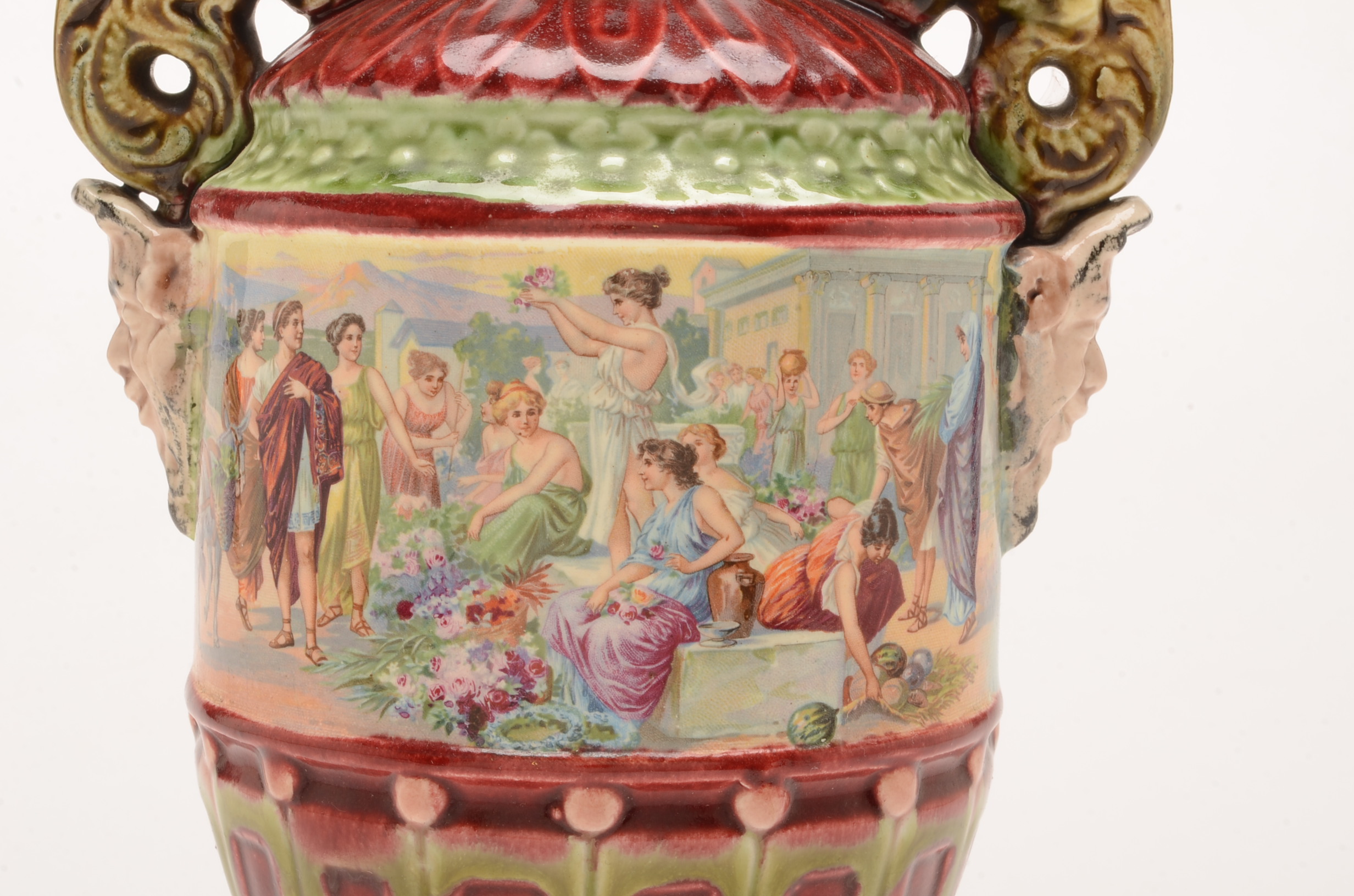 Vintage Garniture Urn Form Vase