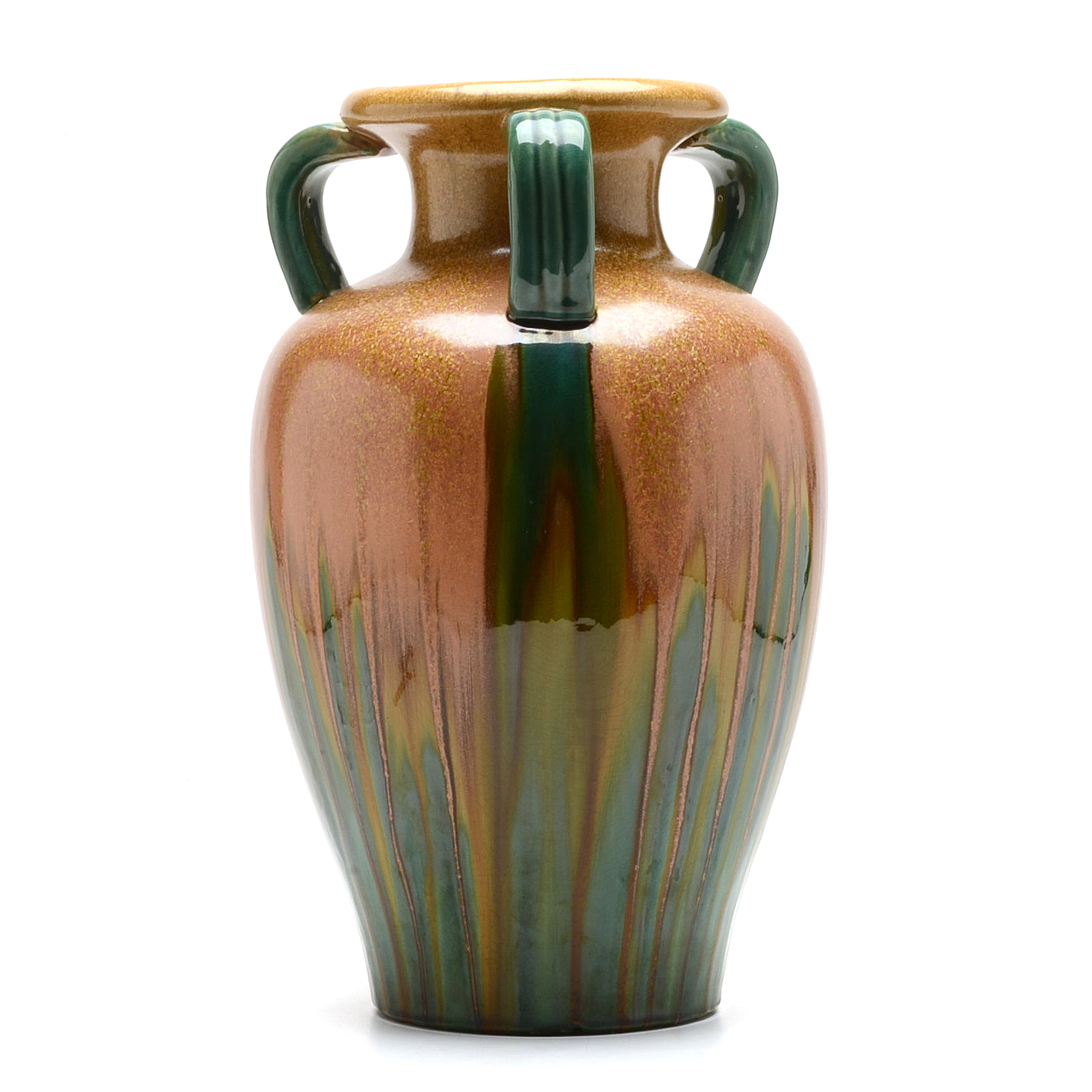 Three Handled Ceramic Vase