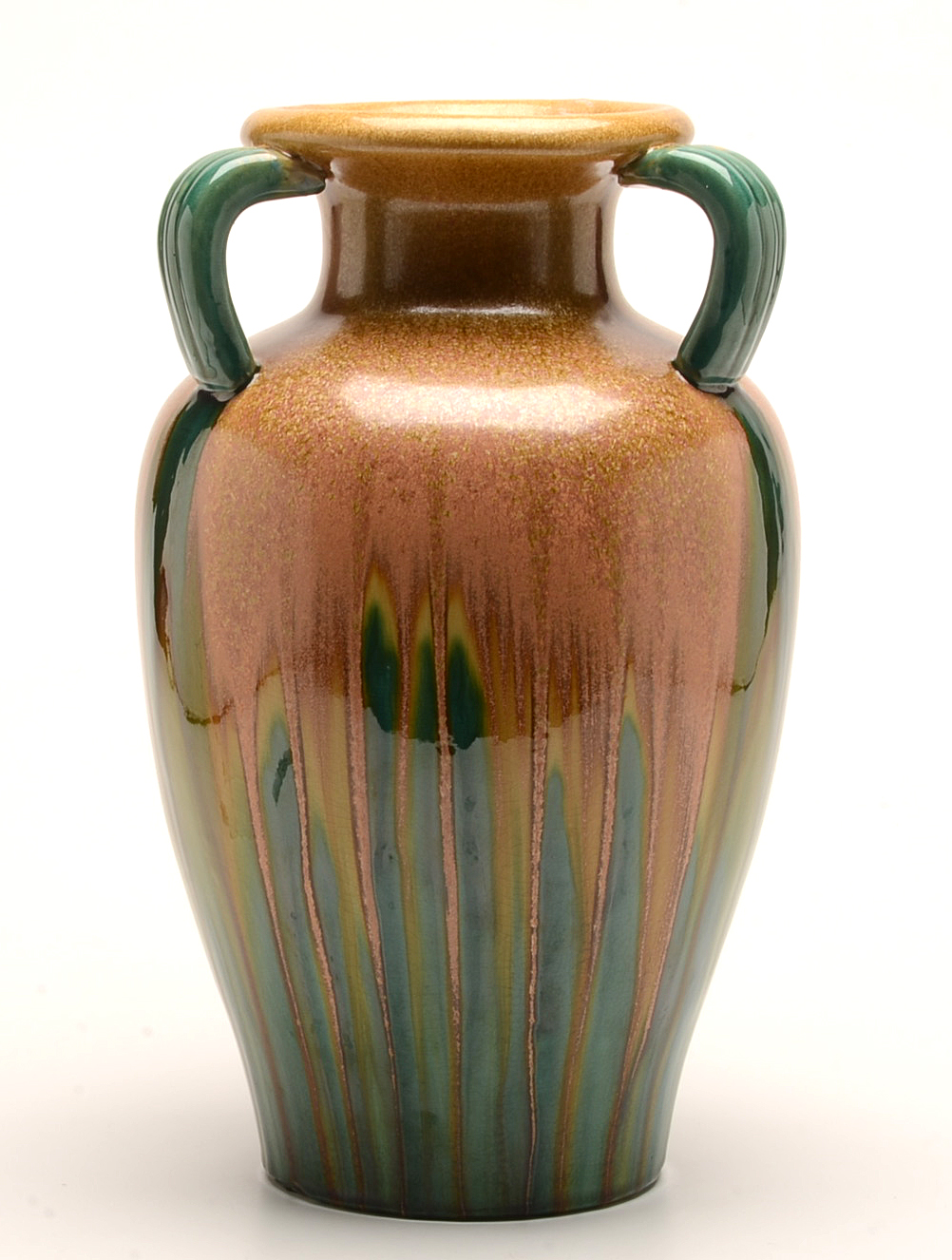 Three Handled Ceramic Vase