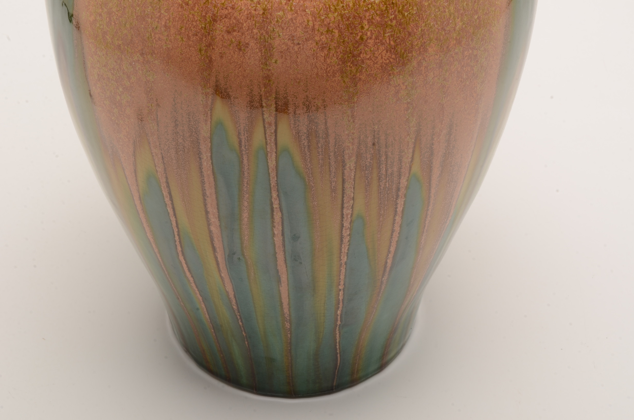 Three Handled Ceramic Vase