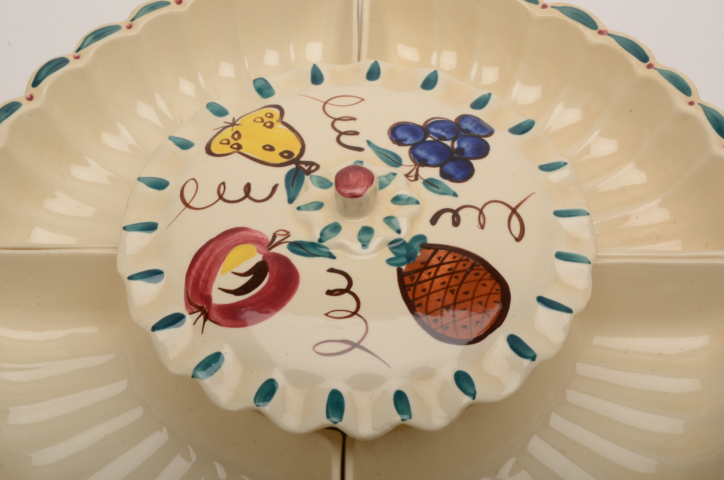 Vintage Ceramic Appetizer Server