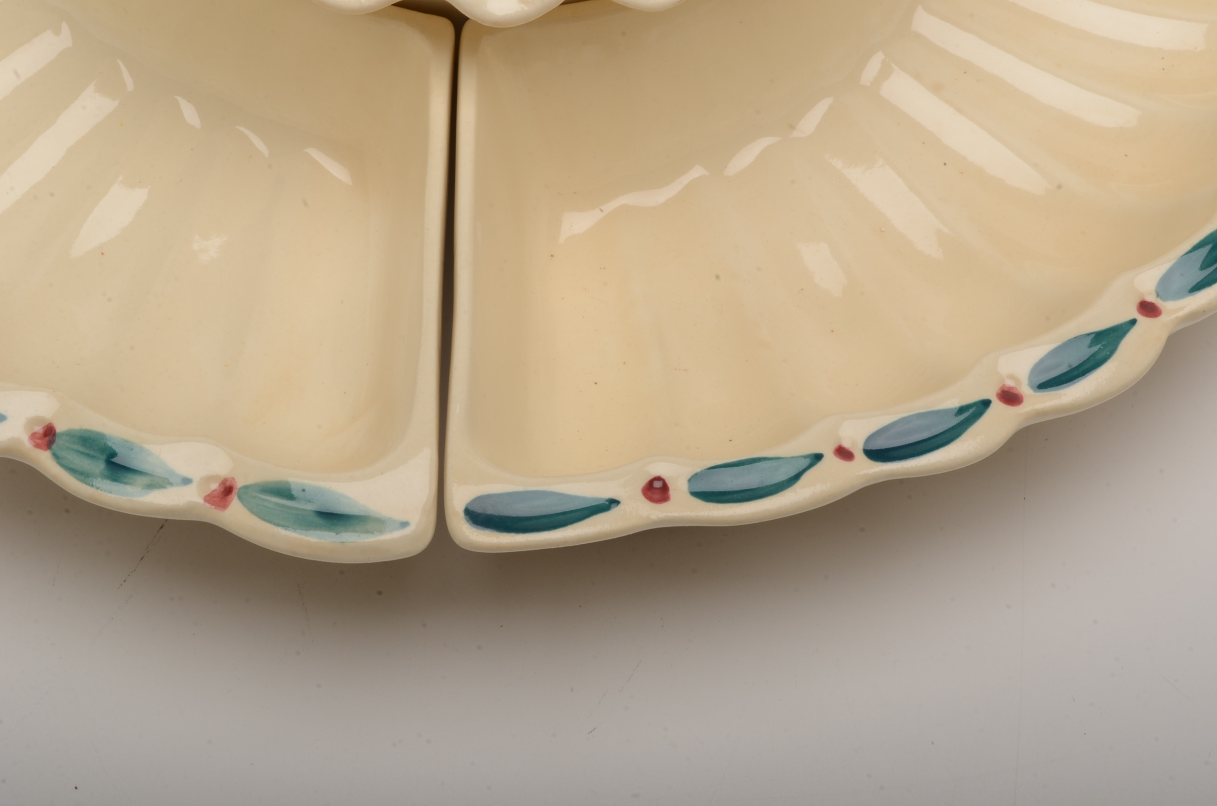 Vintage Ceramic Appetizer Server