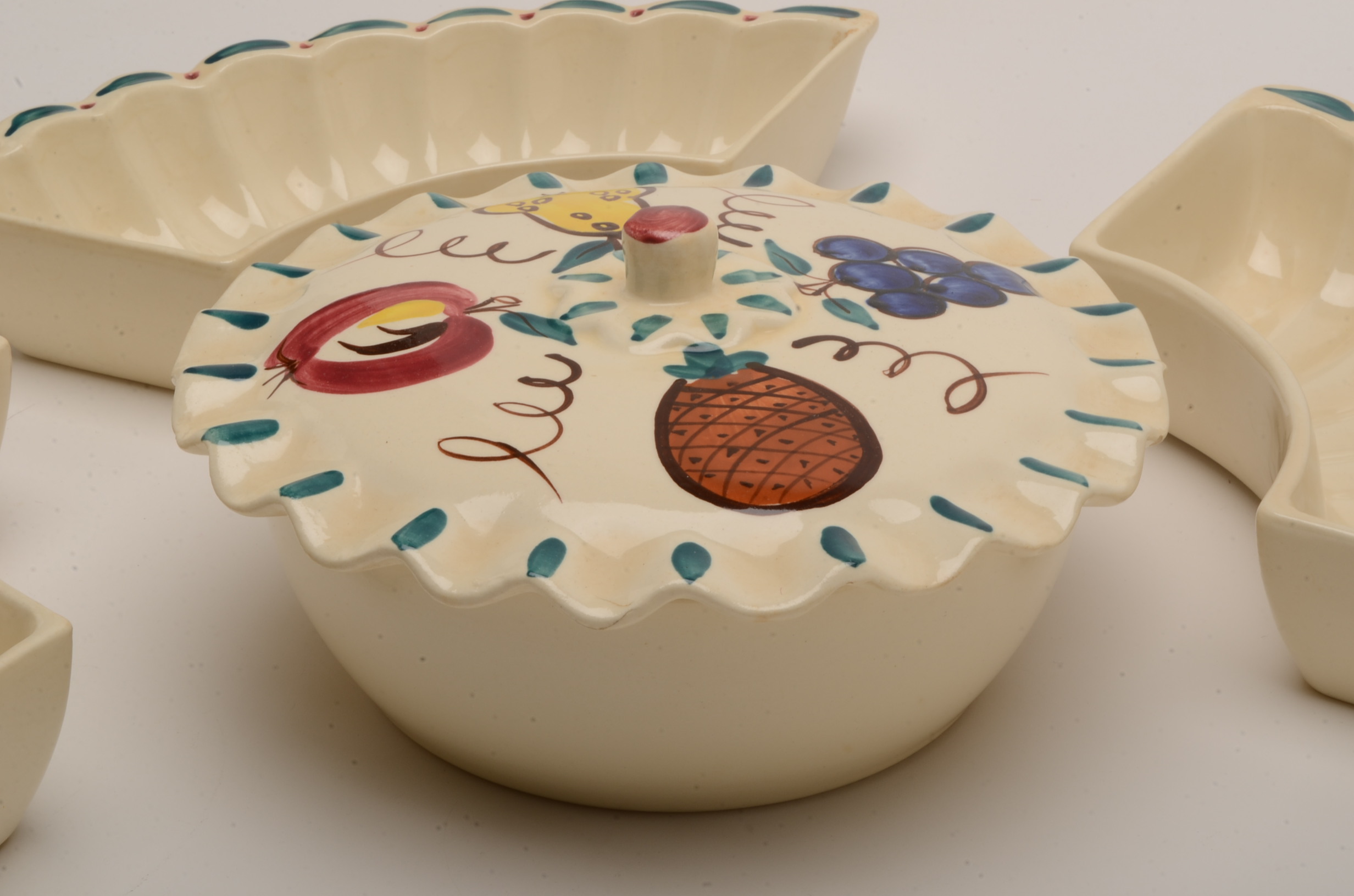 Vintage Ceramic Appetizer Server