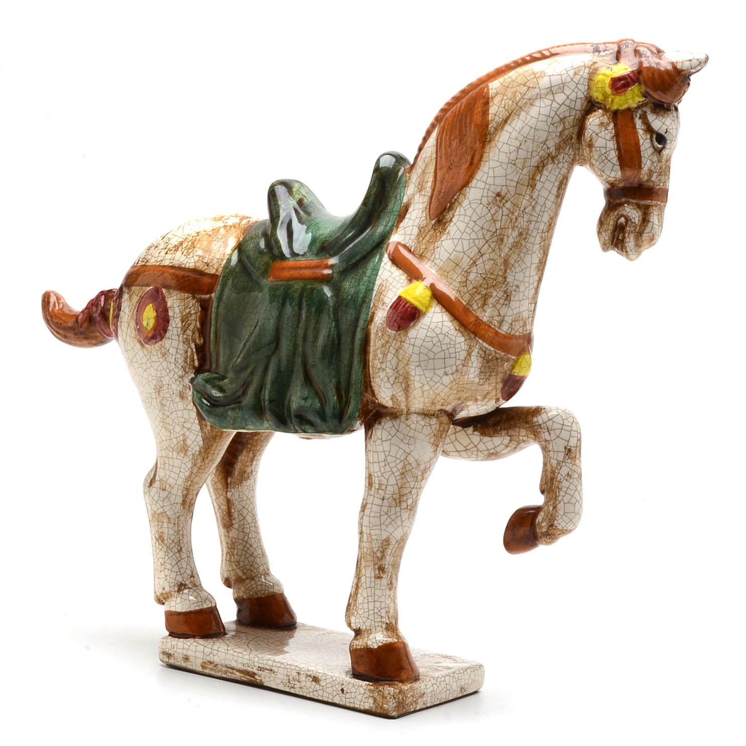 Large Ceramic Horse Figurine