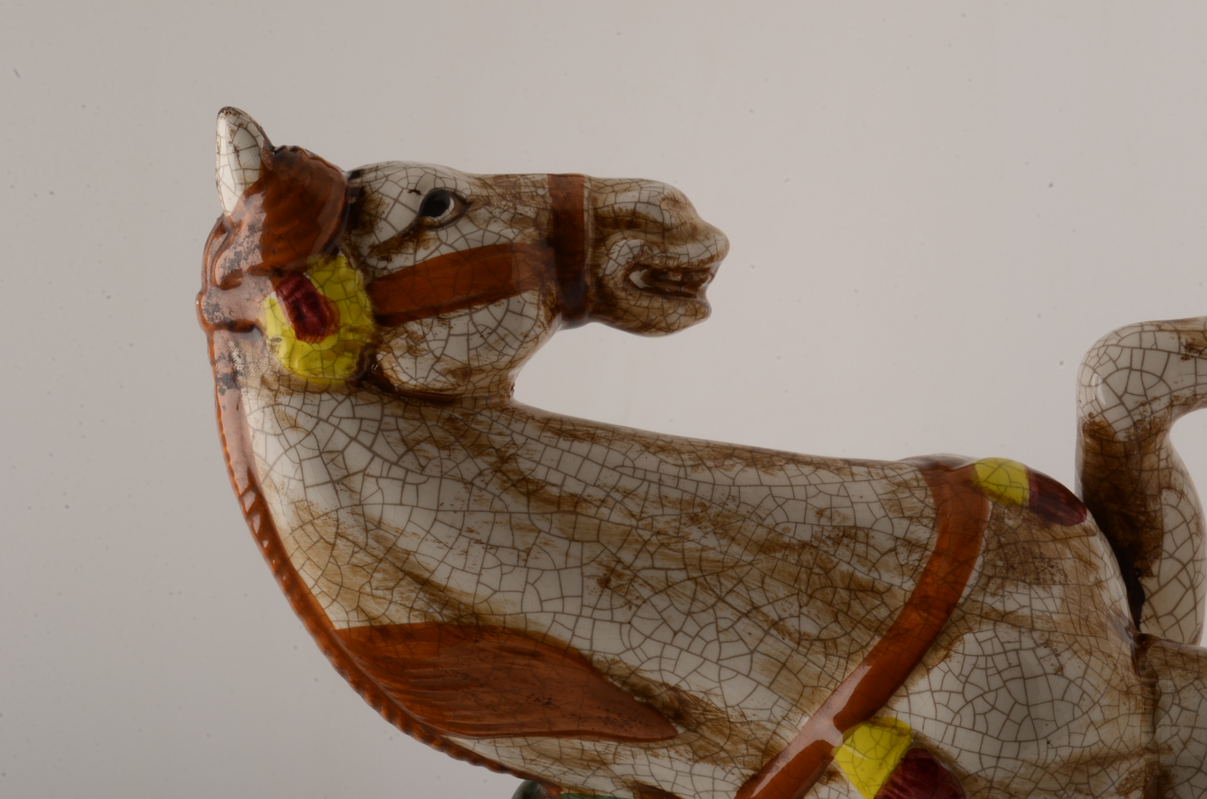 Large Ceramic Horse Figurine