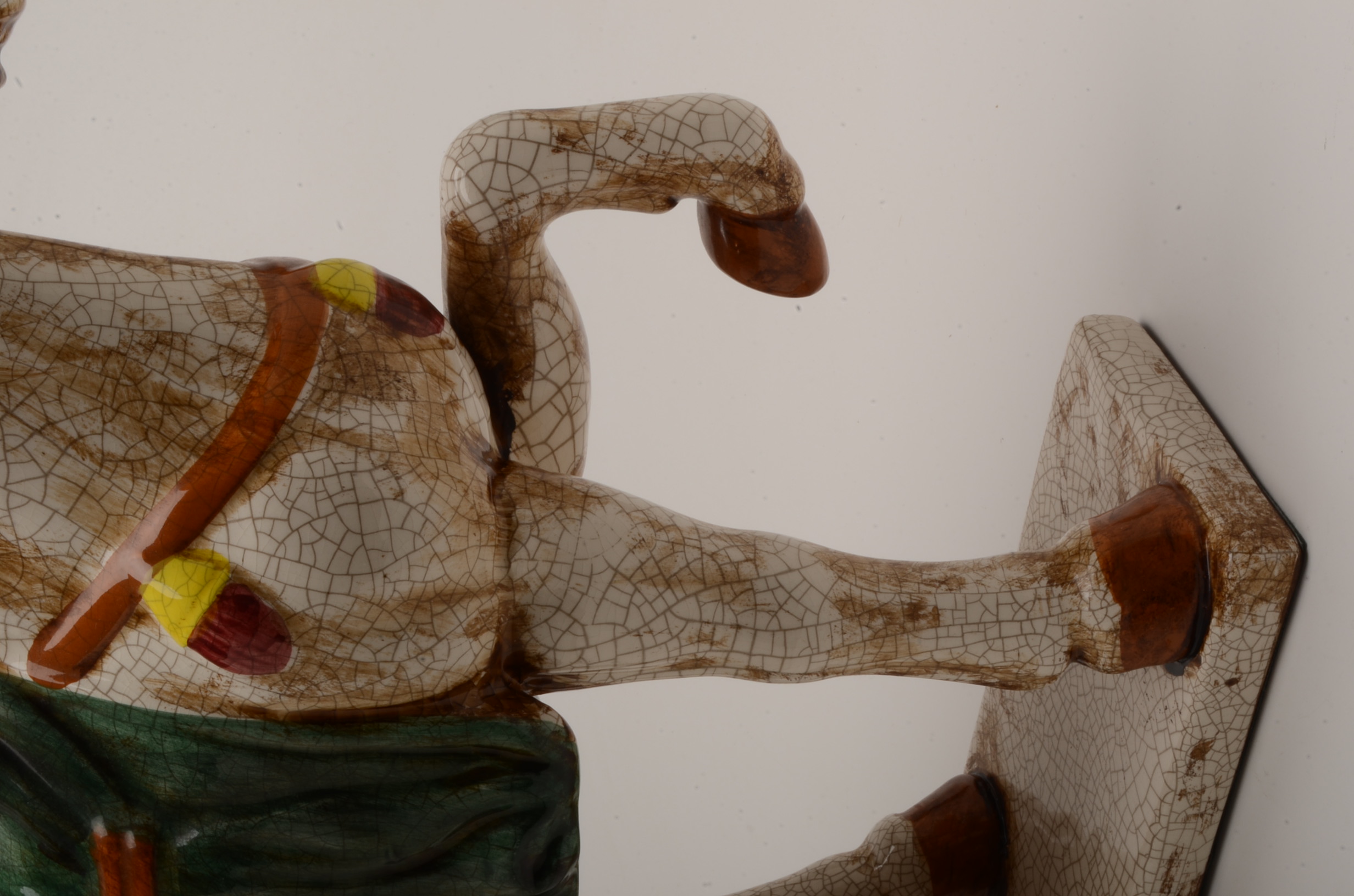 Large Ceramic Horse Figurine