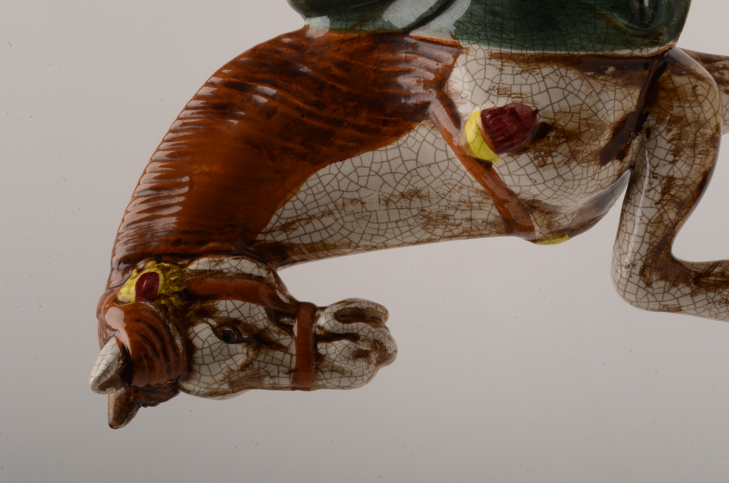 Large Ceramic Horse Figurine