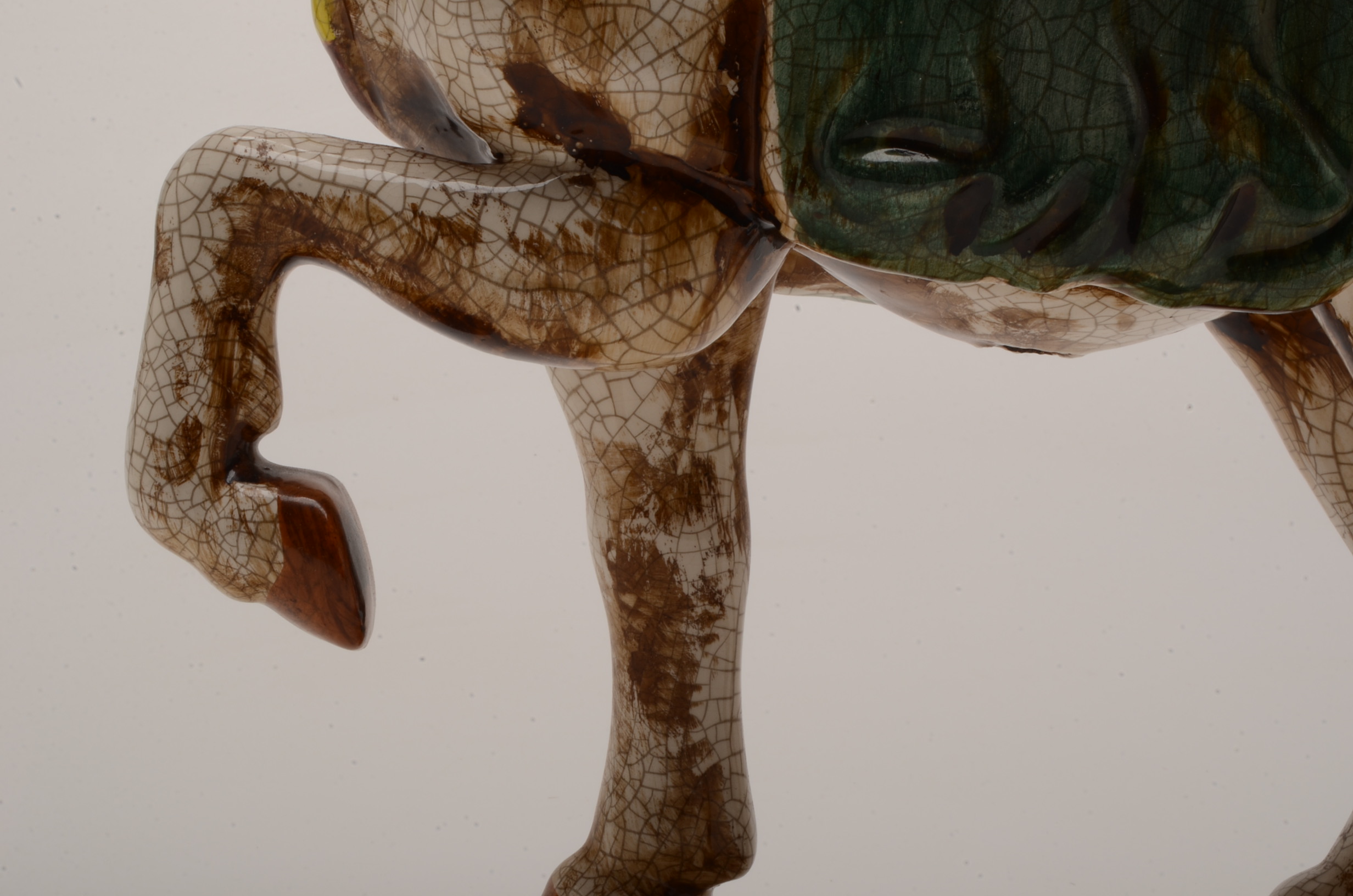 Large Ceramic Horse Figurine