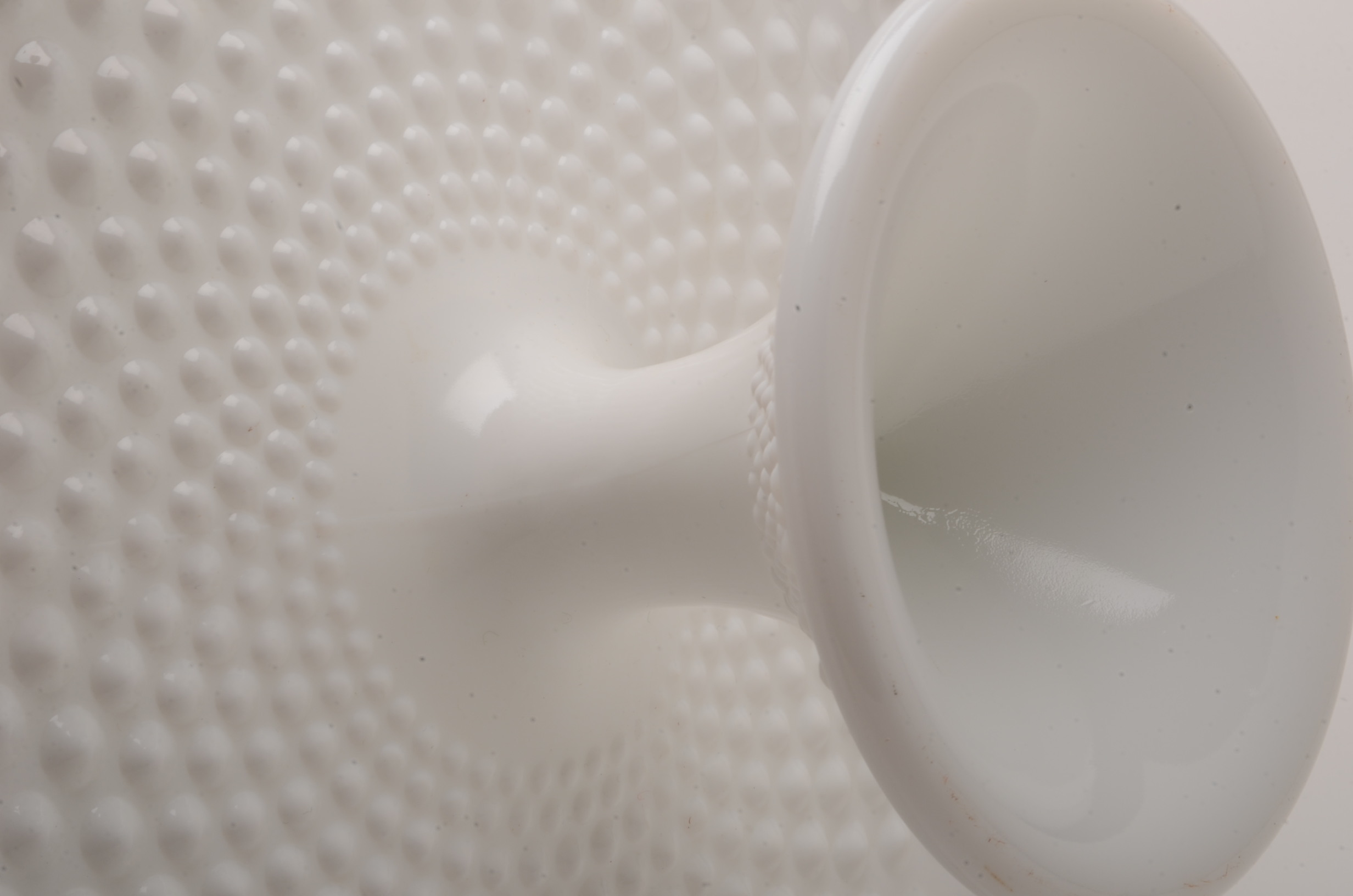 Milk Glass Cake Plate