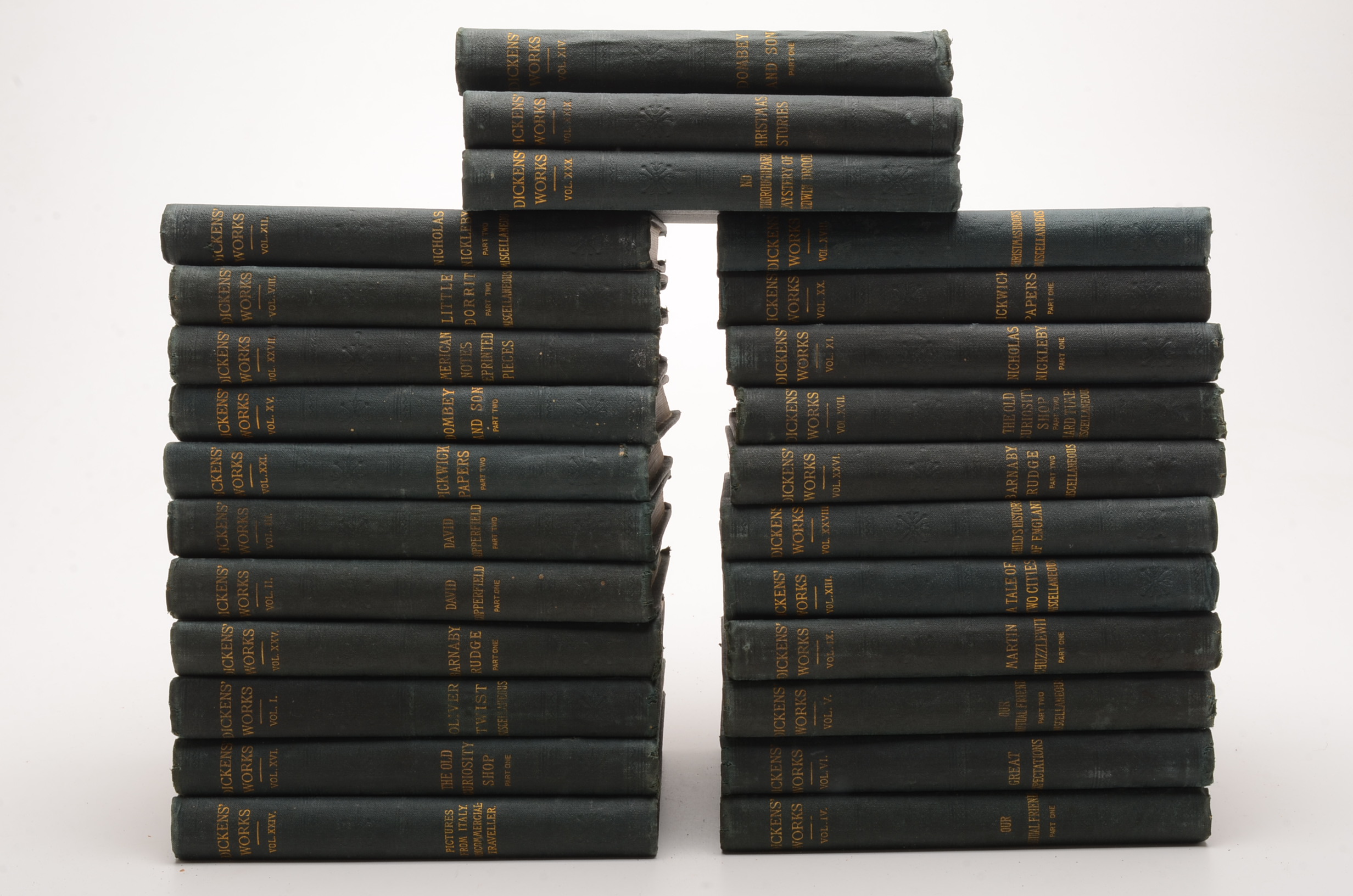 Works of Charles Dickens Hardcover Set