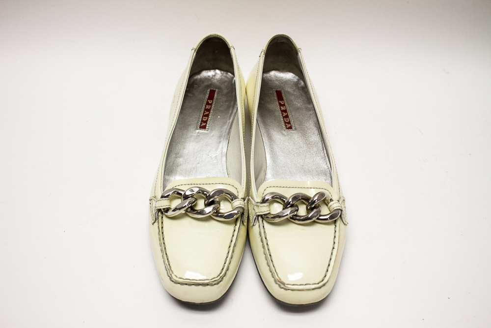 Women's Prada, Yves Saint Laurent and Salvatore Ferragamo Loafers